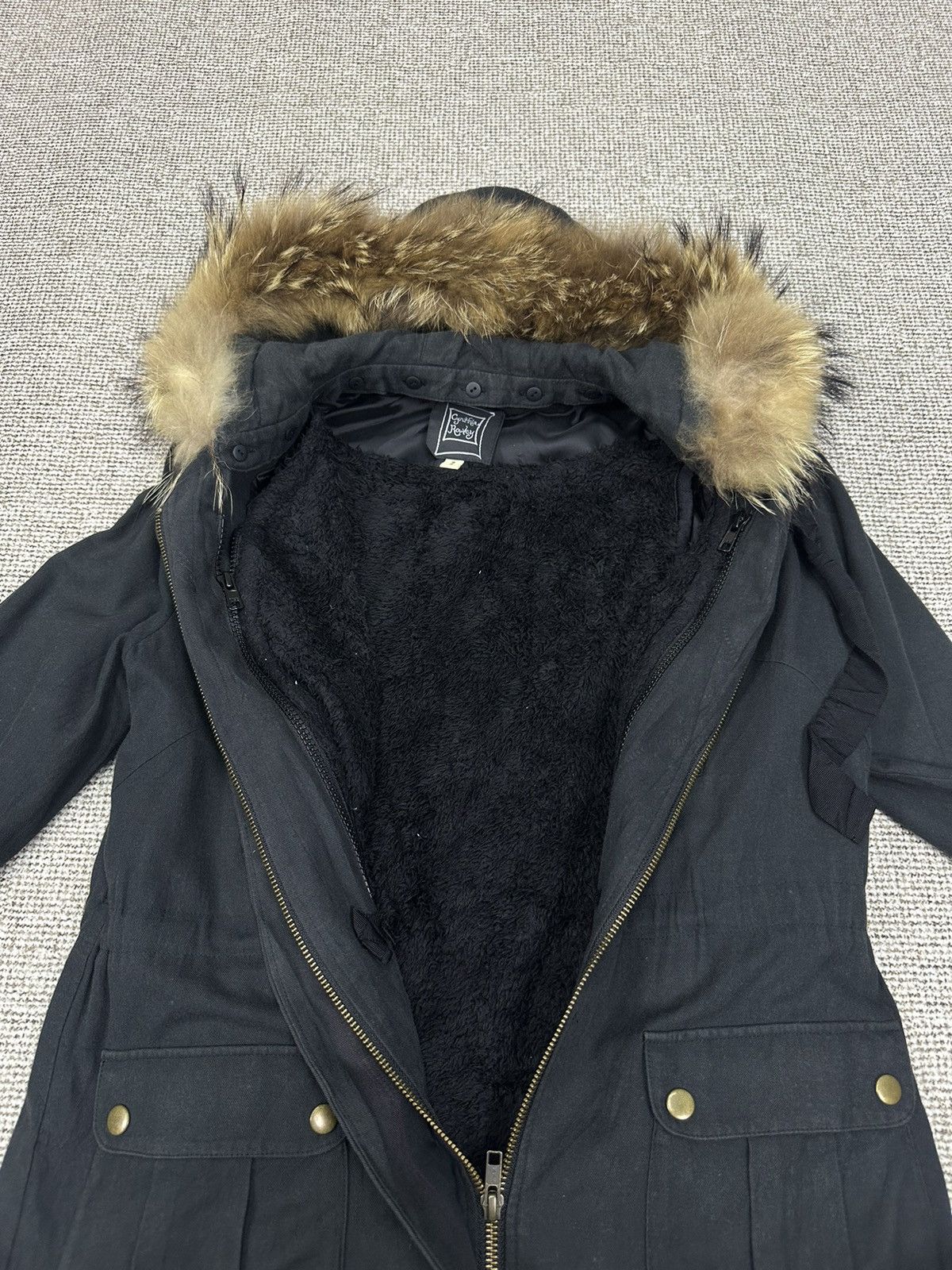 If Six Was Nine Cynthia Rowley Fur Soft Jacket Z256 Size S / US 4 / IT 40 - 5 Thumbnail