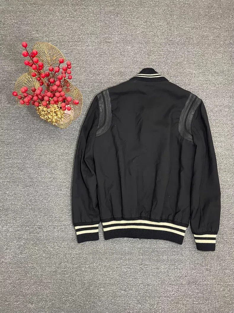 Saint Laurent Paris Saint Laurent Paris Black Samurai Patchwork Lamb Skin Wool Size US XS / EU 42 / 0 - 6 Thumbnail