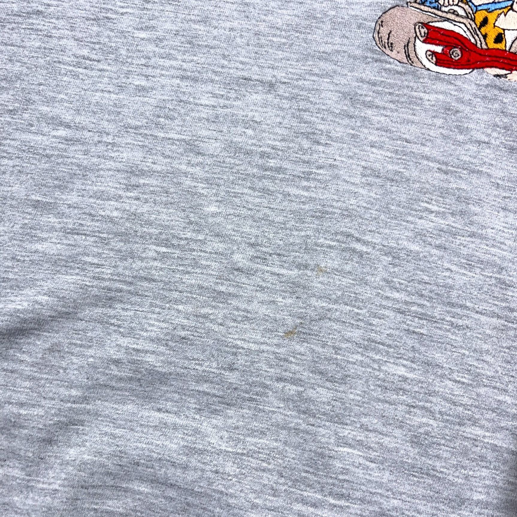 FRED VINTAGE Blitz Studios Sweatshirt Men XL Gray Crew Neck Embroidered Fred 90s Cartoon Retro Logo Pullover Size US XL / EU 56 / 4 - 7 Thumbnail