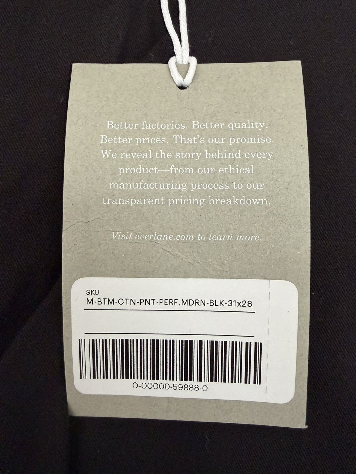 Everlane Black Everlane Chinos Size US 31 - 4 Thumbnail