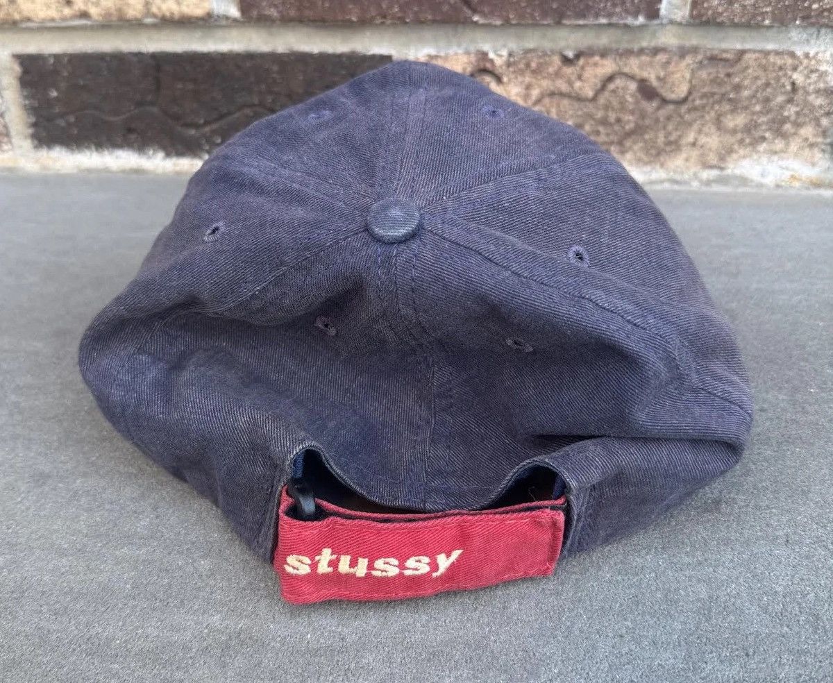 Stussy Vintage Stussy Two Toned Navy / Red Hat Size ONE SIZE - 3 Thumbnail