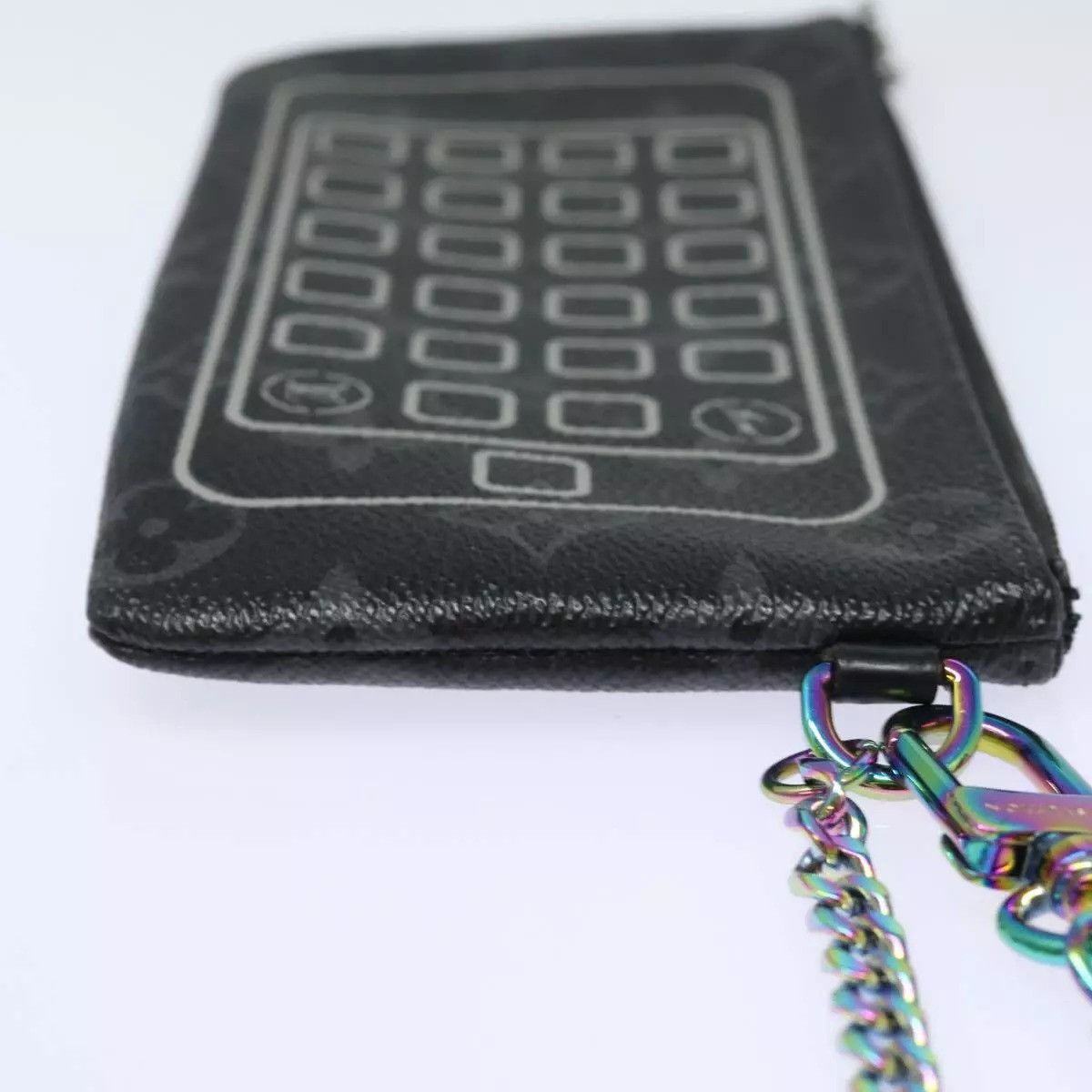 Louis Vuitton LOUIS VUITTON Monogram Eclipse Fragment iPhone Case Size ONE SIZE - 6 Thumbnail
