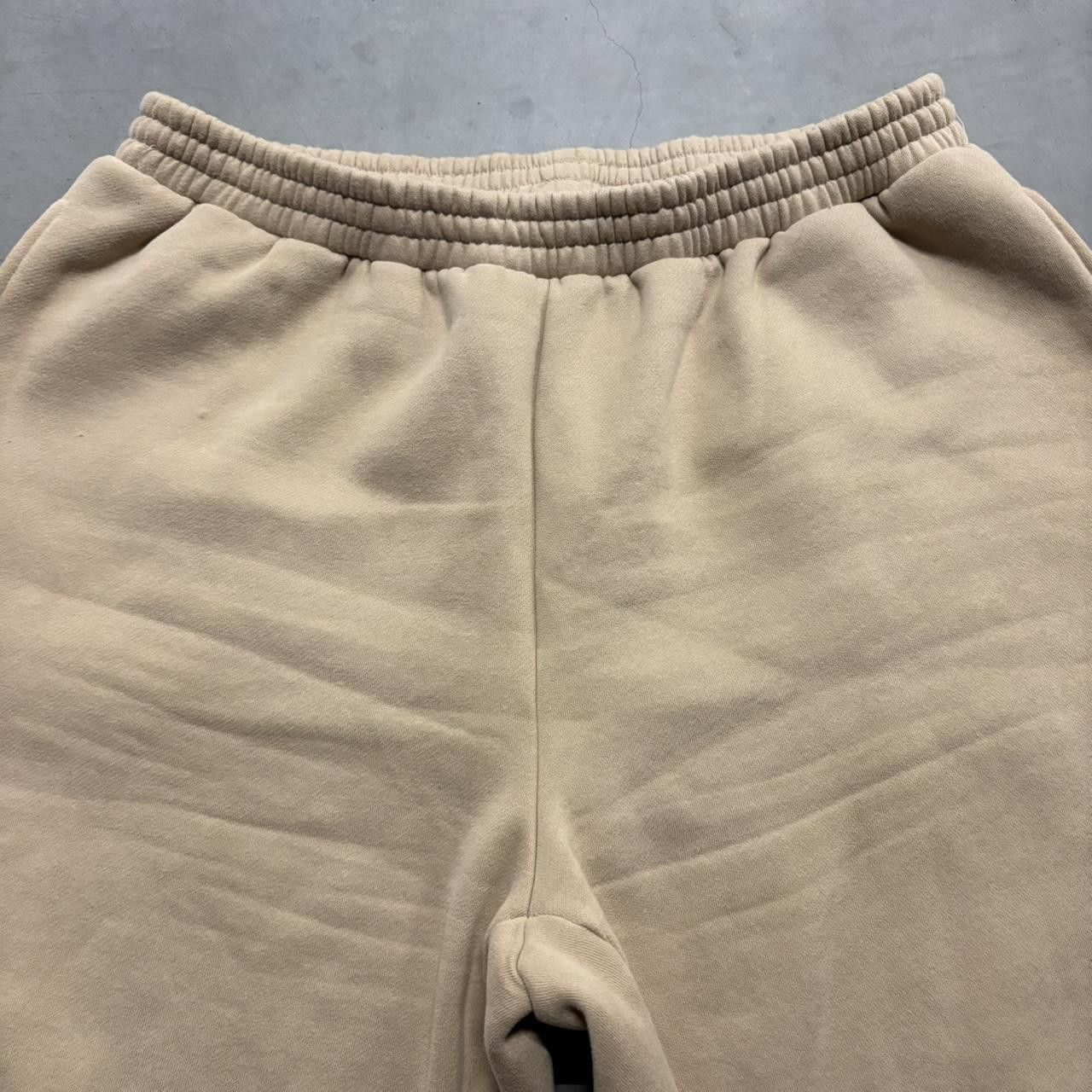 Vintage Crazy Vintage Y2K/2000s Baggy Brown Beige tan Anrabess Loungewear Sweatpants! Size US 32 / EU 48 - 3 Thumbnail