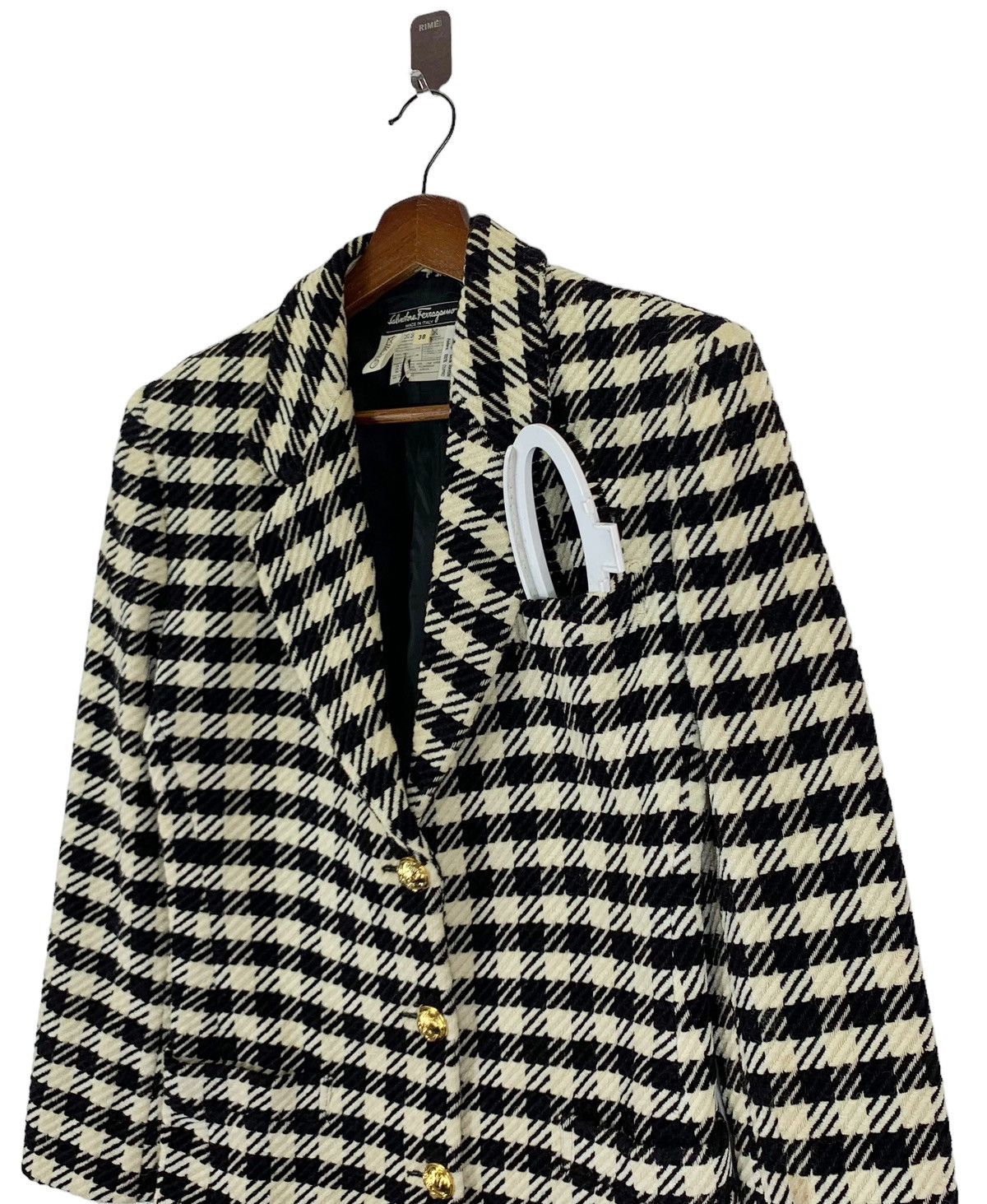 Salvatore Ferragamo 🔥🔥VINTAGE SALVATORE FERRAGAMO COAT Size XS / US 0-2 / IT 36-38 - 4 Thumbnail