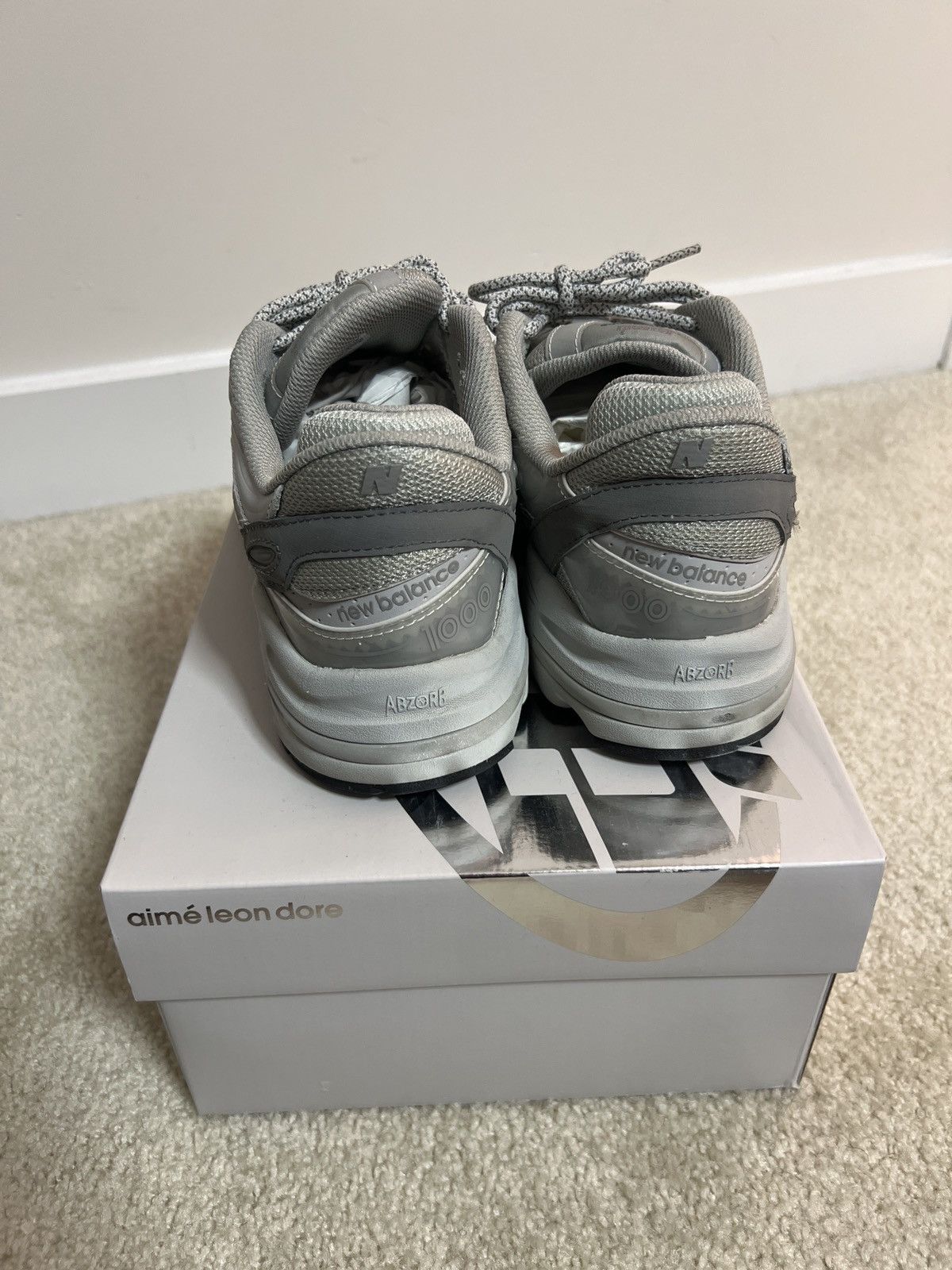 Aime Leon Dore × New Balance New Balance 1000 x ALD Grey Size US 9 / EU 42 - 3 Thumbnail