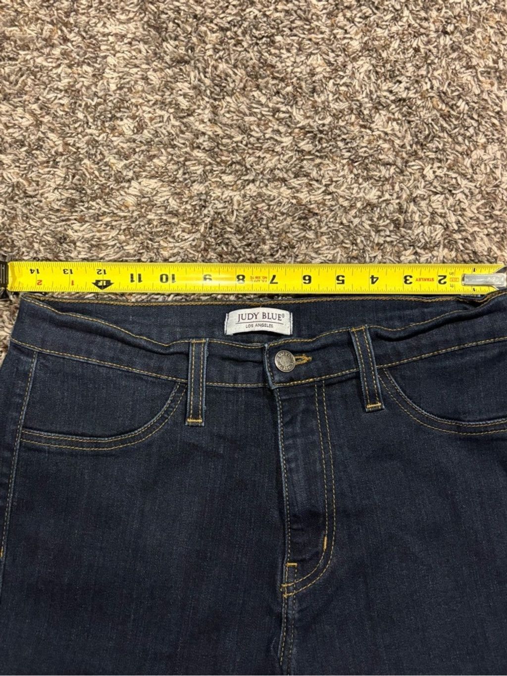 Judy Blue Women's Judy Blue Dark Blue Flare Jeans Size 28" / US 6 / IT 42 - 4 Thumbnail