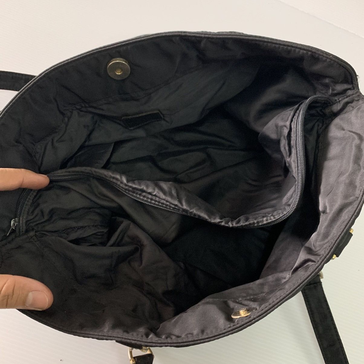 Valentino Valentino Black Tote Bag Size ONE SIZE - 11 Thumbnail