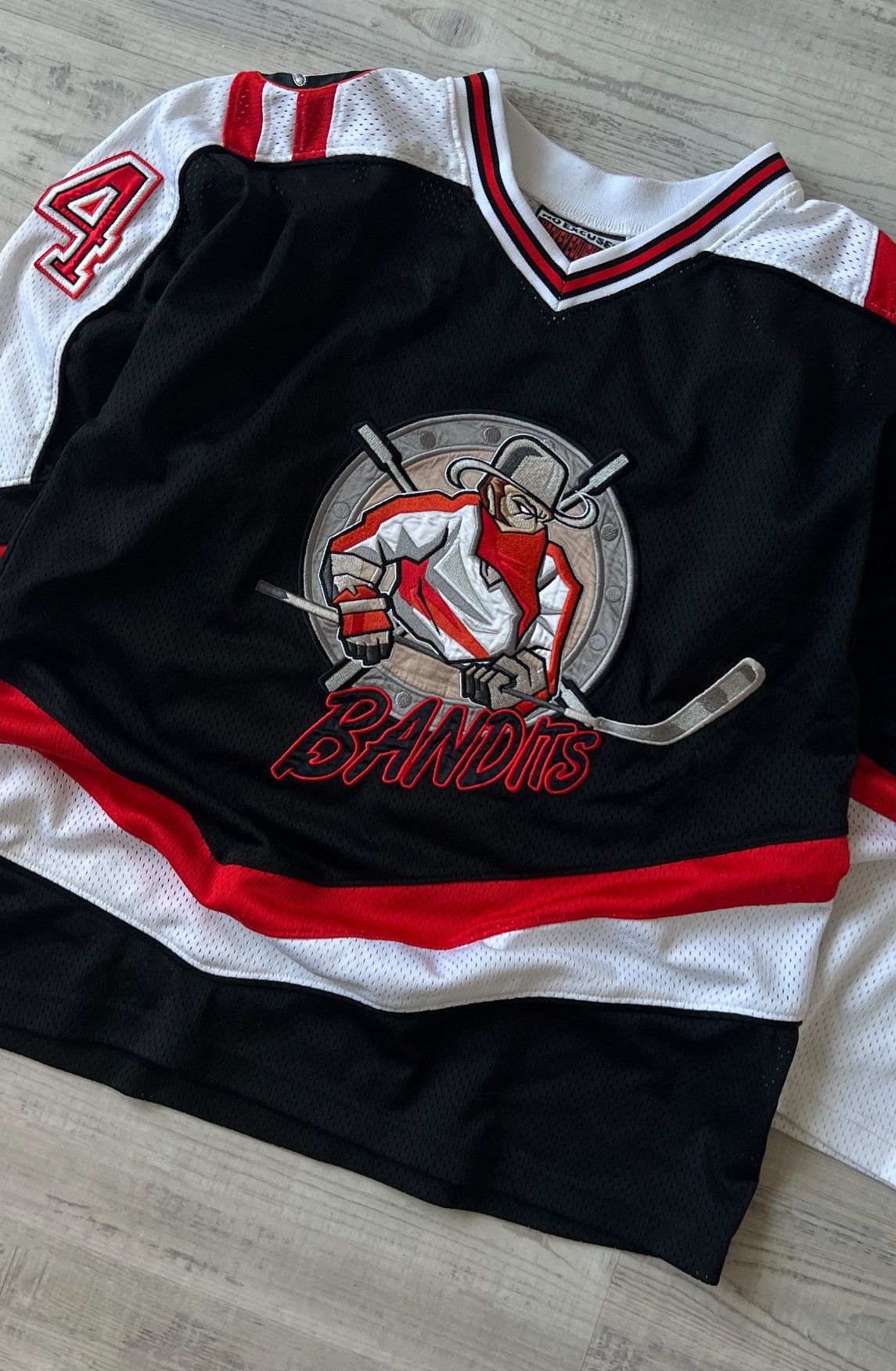 NHL Vintage NHL New Jersey Bandits Hockey Jersey Size US M / EU 48-50 / 2 - 1 Thumbnail