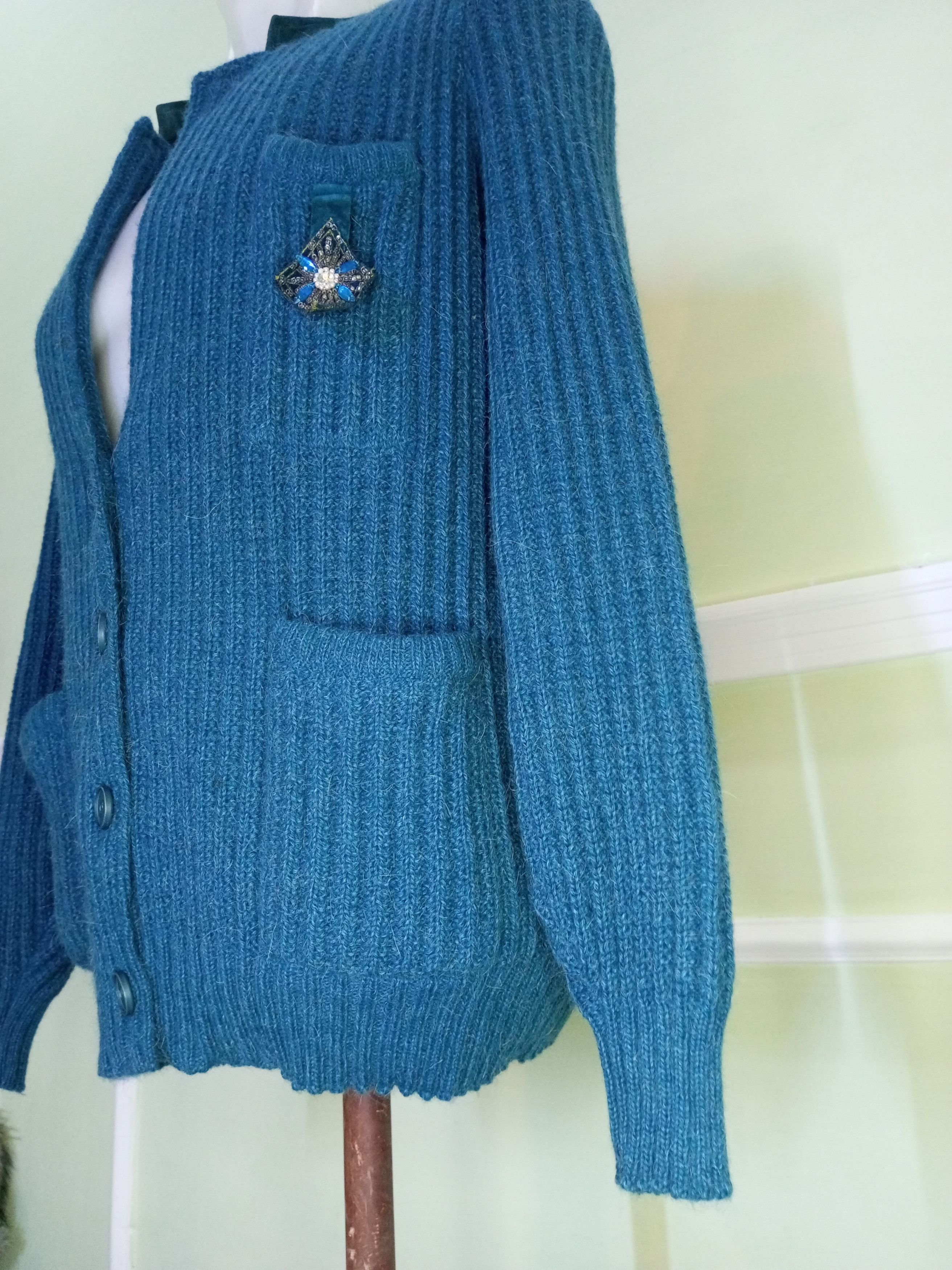 Les Copains Les Copains 100% Cashmere Cardigan Size US M / EU 48-50 / 2 - 6 Thumbnail