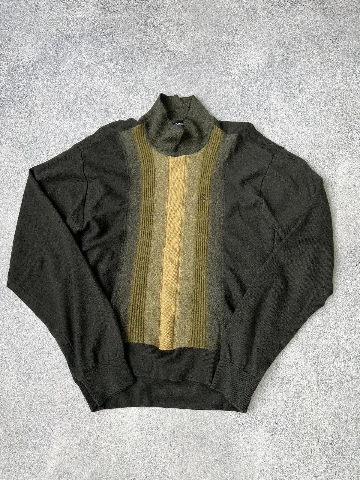 Vintage × Yves Saint Laurent Vintage Yves Saint Laurent cashmere old money style sweater Size US M / EU 48-50 / 2 - 3 Thumbnail