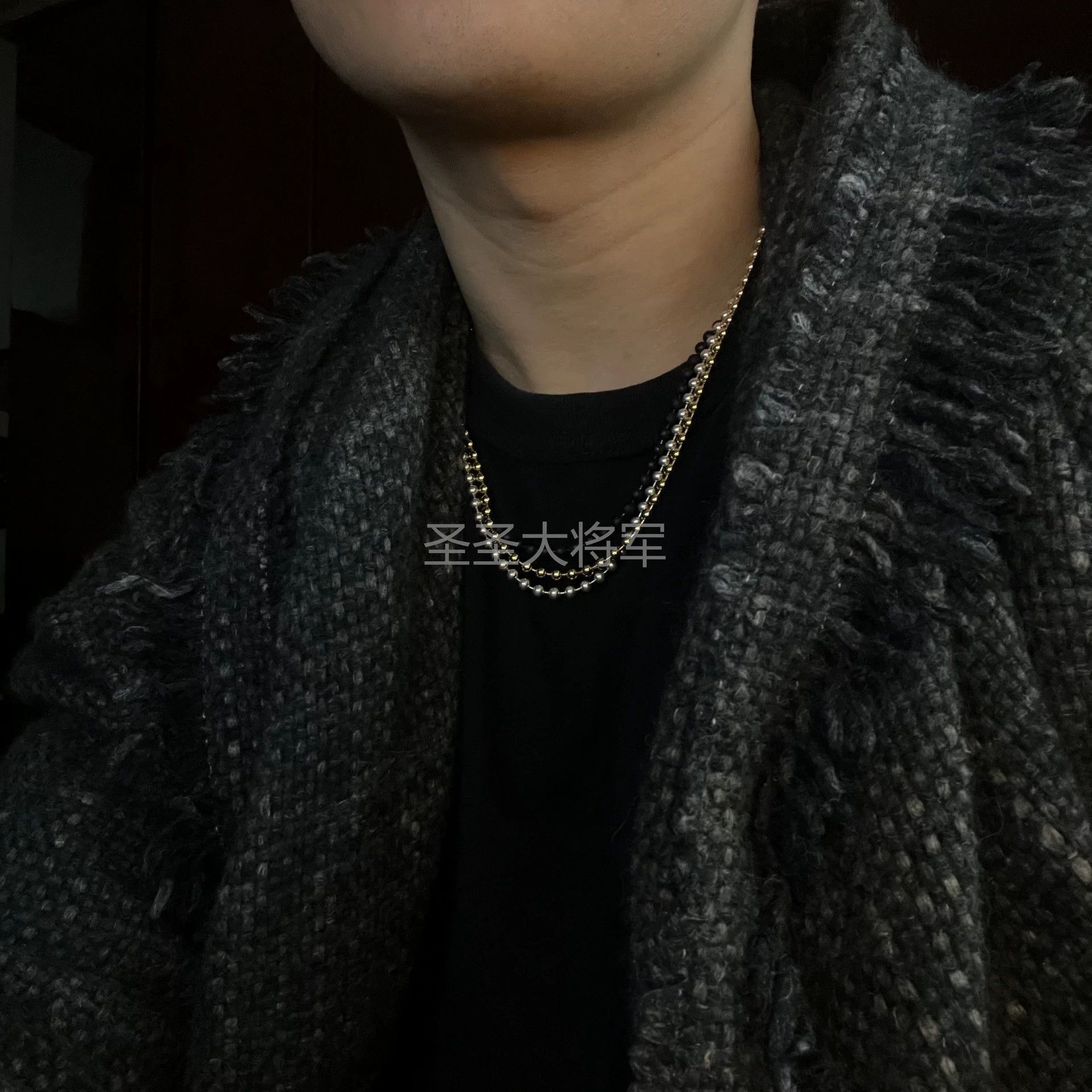 Takahiromiyashita The Soloist. The Soloist 4mm Bead 925 51cm 3-Color Necklace Size ONE SIZE - 6 Thumbnail