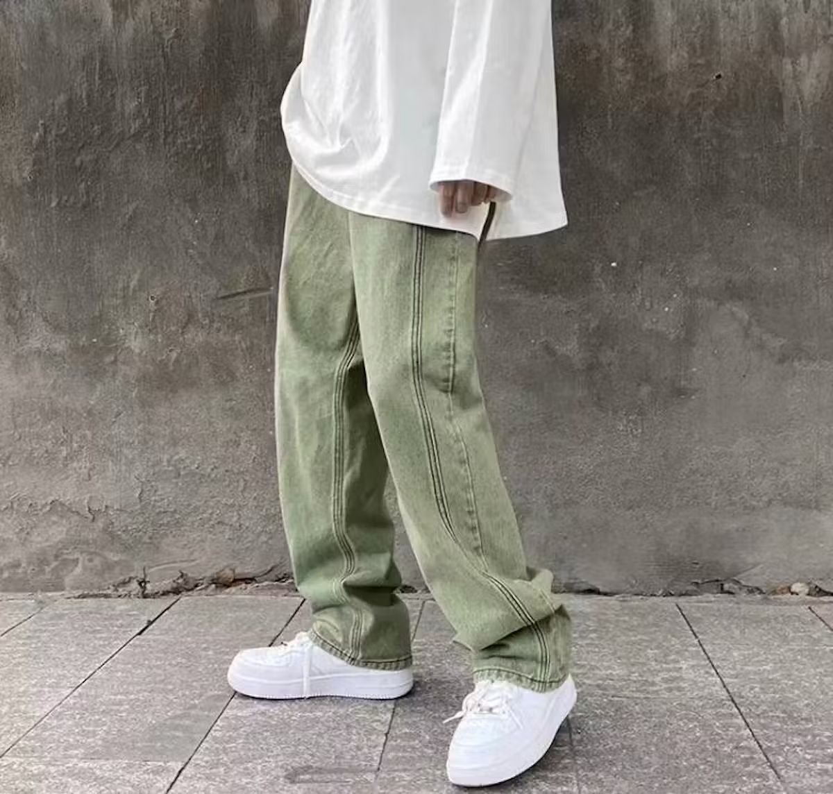image of Green Vintage Jeans, Men's (Size 32)