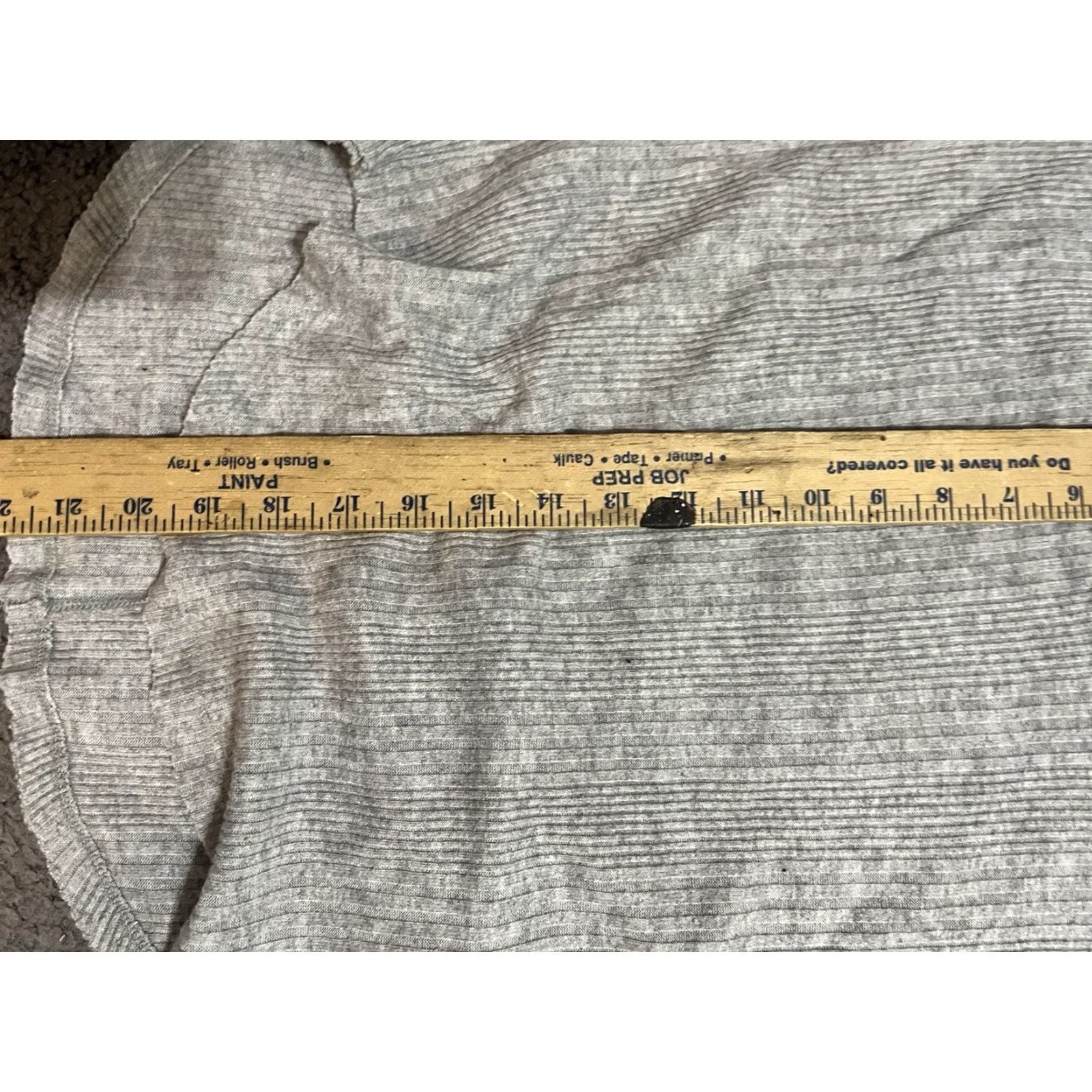 Vintage Aéropostale Gray Women's Medium Long Sleeve Lightweight V-Neck Sweater Size M / US 6-8 / IT 42-44 - 5 Thumbnail