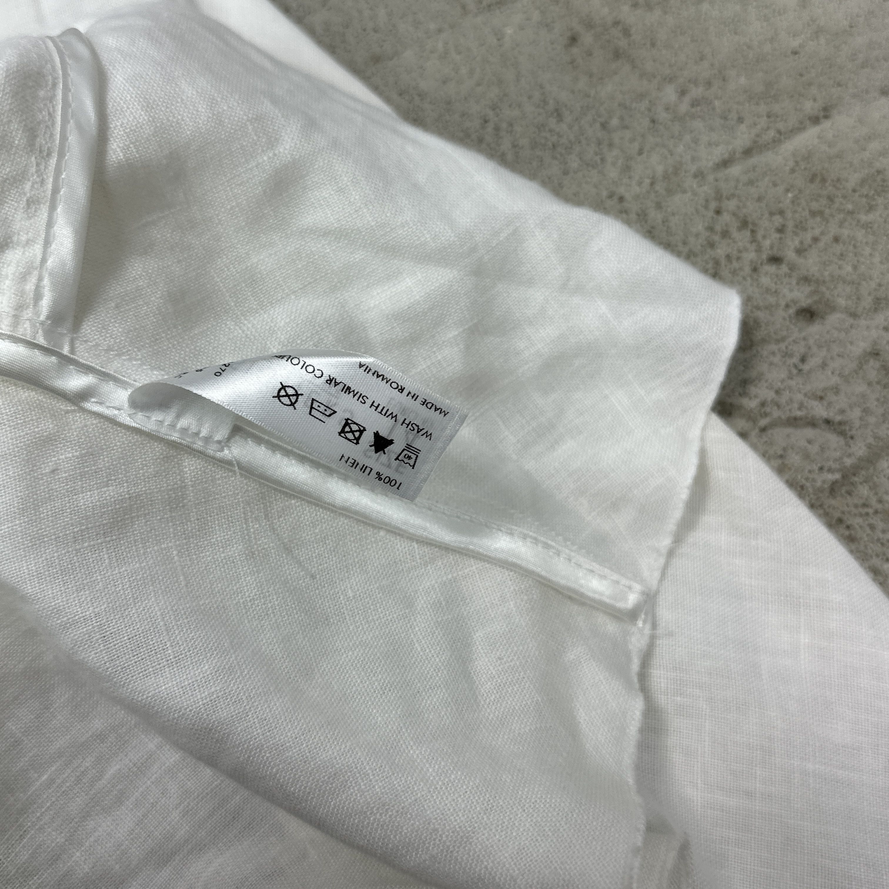 Vintage Vintage Boho Hippie Folk Grunge Linen Shirt Y2K Size L / US 10 / IT 46 - 8 Thumbnail