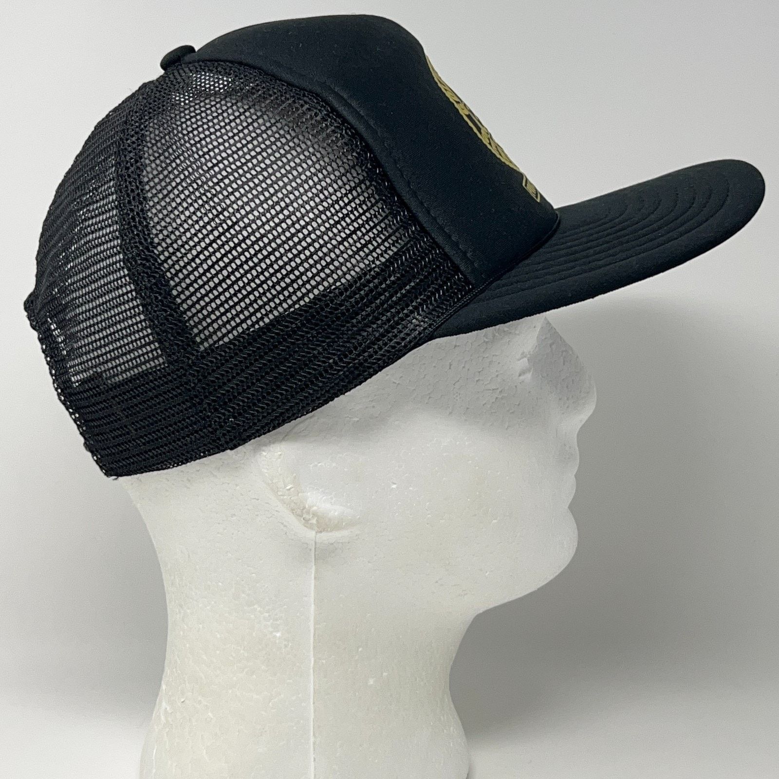 Vintage Vintage 80s Golden Seal Services Inc Trucker Hat Cap Black Size ONE SIZE - 7 Thumbnail