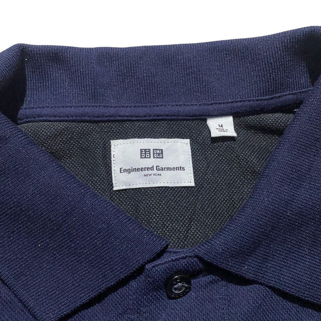 Engineered Garments × Uniqlo Uniqlo engineered garment navy black polo shirt Size US M / EU 48-50 / 2 - 5 Thumbnail