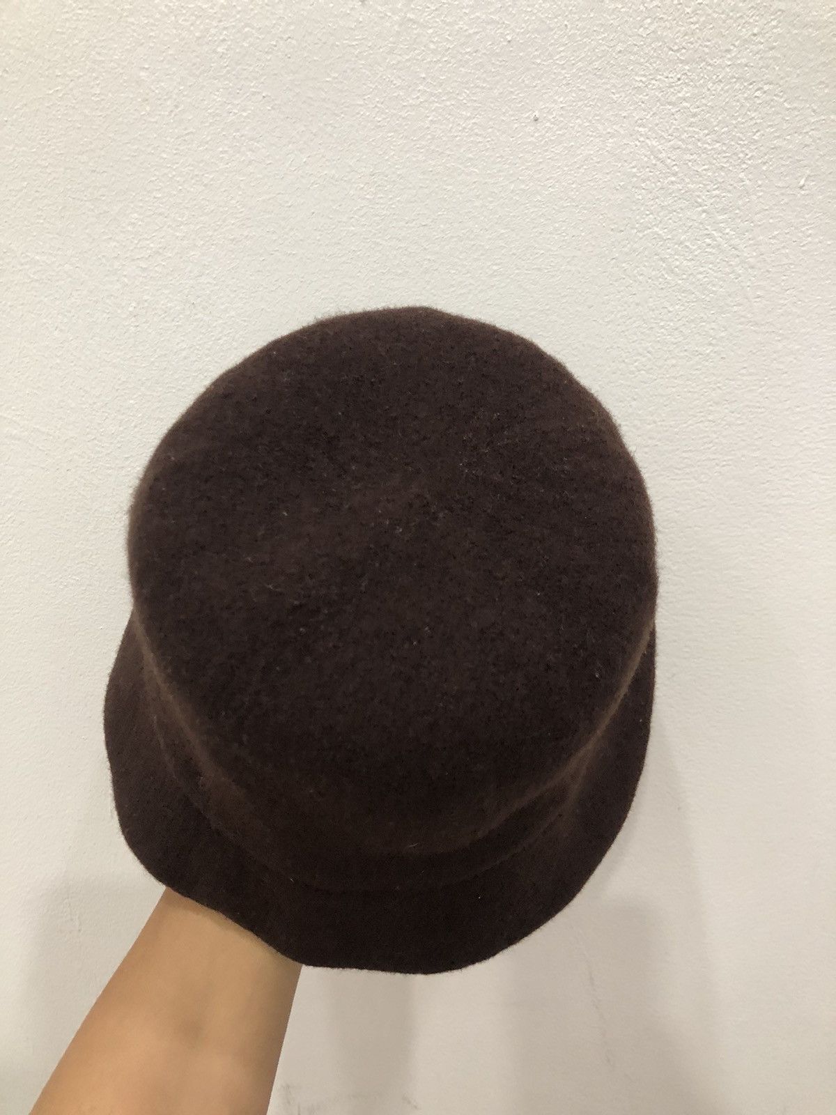 Kenzo Vintage Kenzo Brown Wool Bucket Hat Size ONE SIZE - 4 Thumbnail