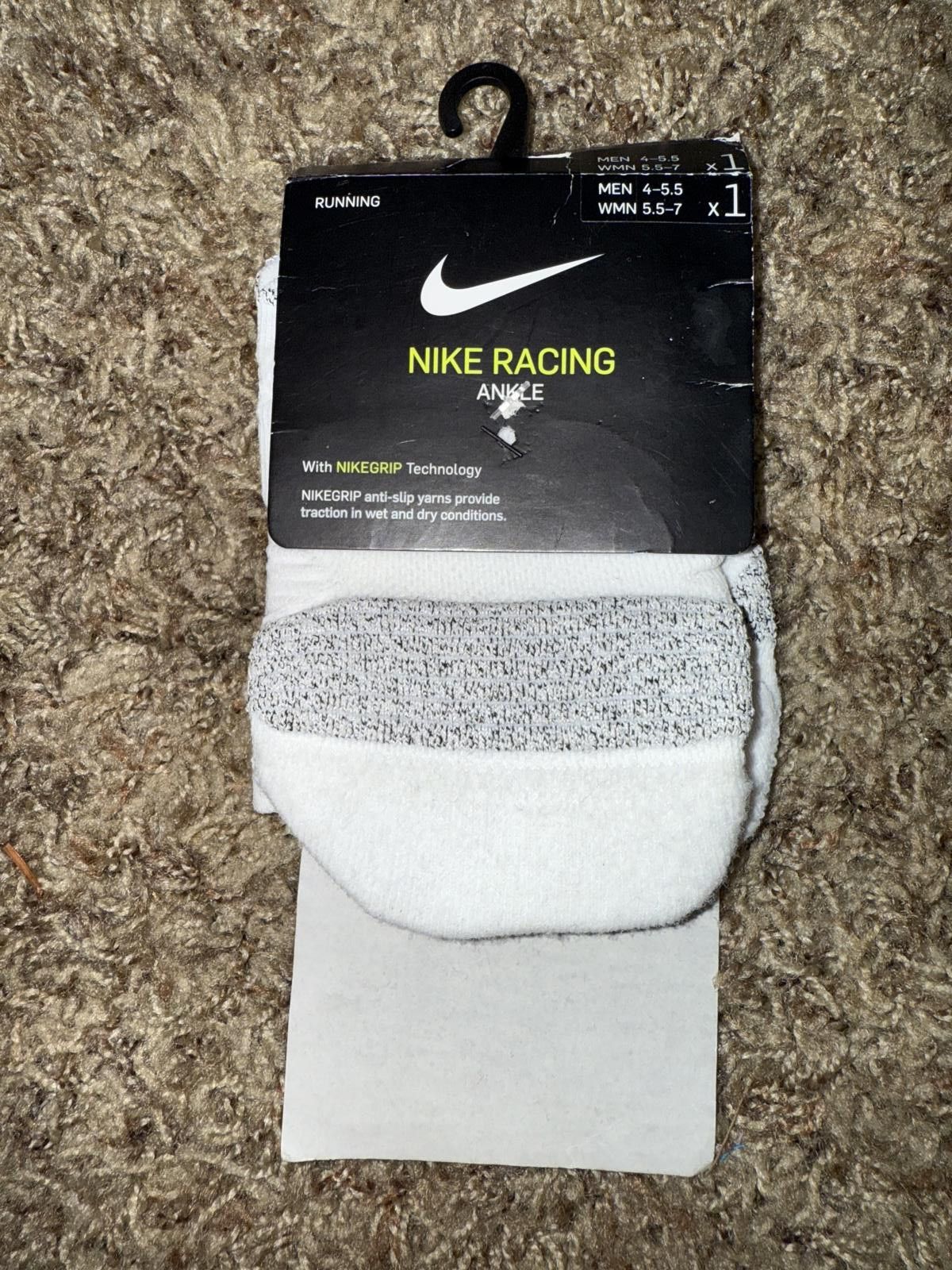 Nike Nike Men’s Dri-FIT Spark Cushioned Ankle Running Socks Sample Size ONE SIZE - 1 Thumbnail