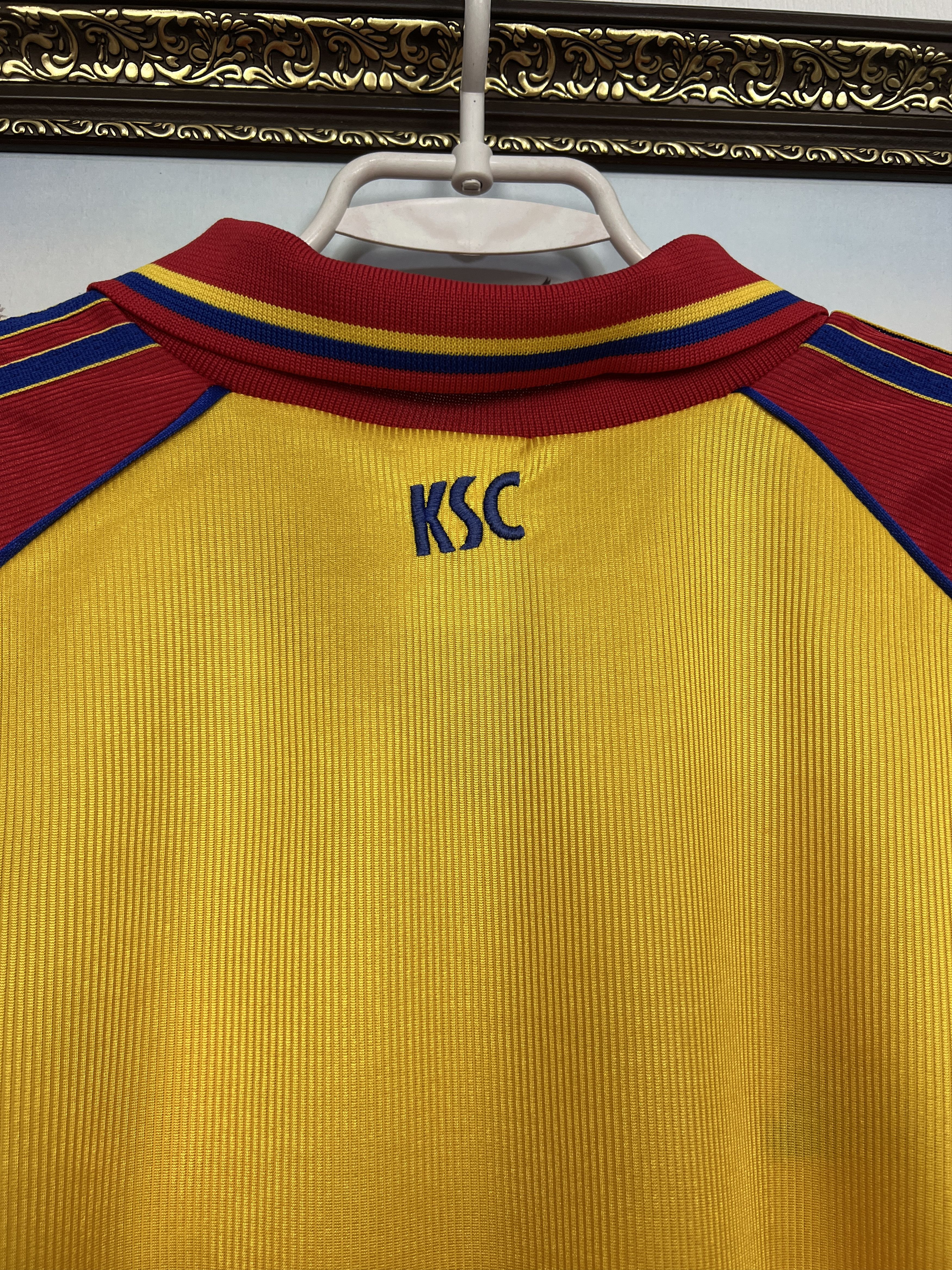 Adidas Karlsruher football shirt 1998 Soccer Jersey Trikot Rare Size US XXL / EU 58 / 5 - 9 Thumbnail
