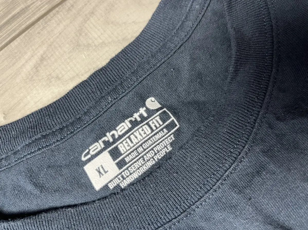 Carhartt Vintage Carhartt T-shirt 90s spellout size XLarge Size US XL / EU 56 / 4 - 4 Thumbnail