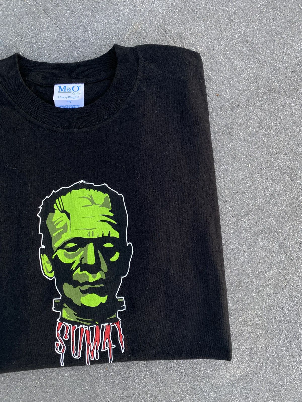 Band Tees Vintage Rare Sum 41 Frankenstein © 2003 Size US L / EU 52-54 / 3 - 8 Thumbnail