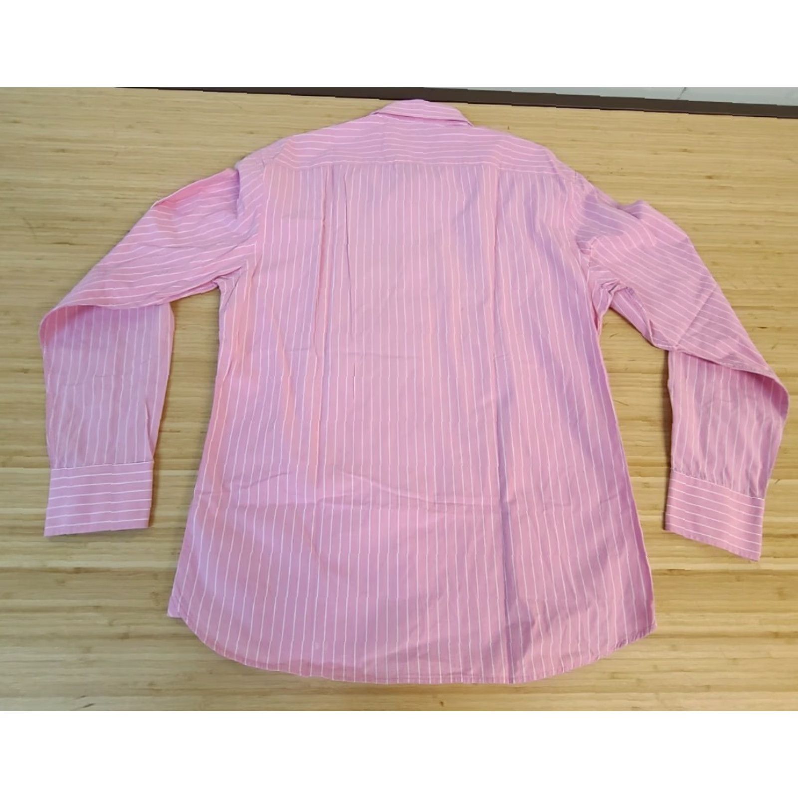 Celio Celio Shirt Button-Up Mens Long Sleeve Pink Medium M Button-Down Collar Shirt Size US M / EU 48-50 / 2 - 3 Thumbnail