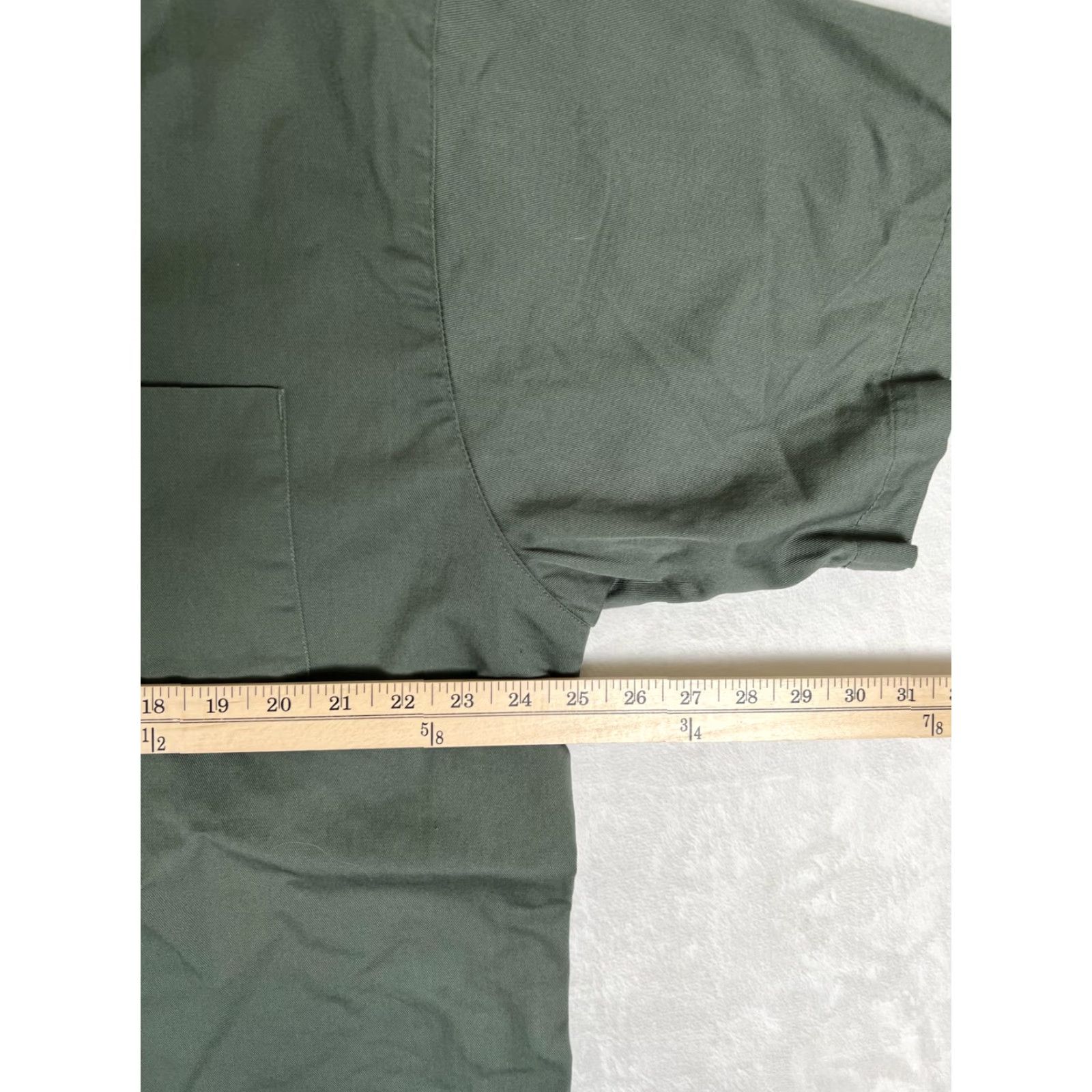 Vintage Jesse James Shirt Mens XL Green Short Sleeve Button Front Workwear Casual Size US XL / EU 56 / 4 - 4 Thumbnail