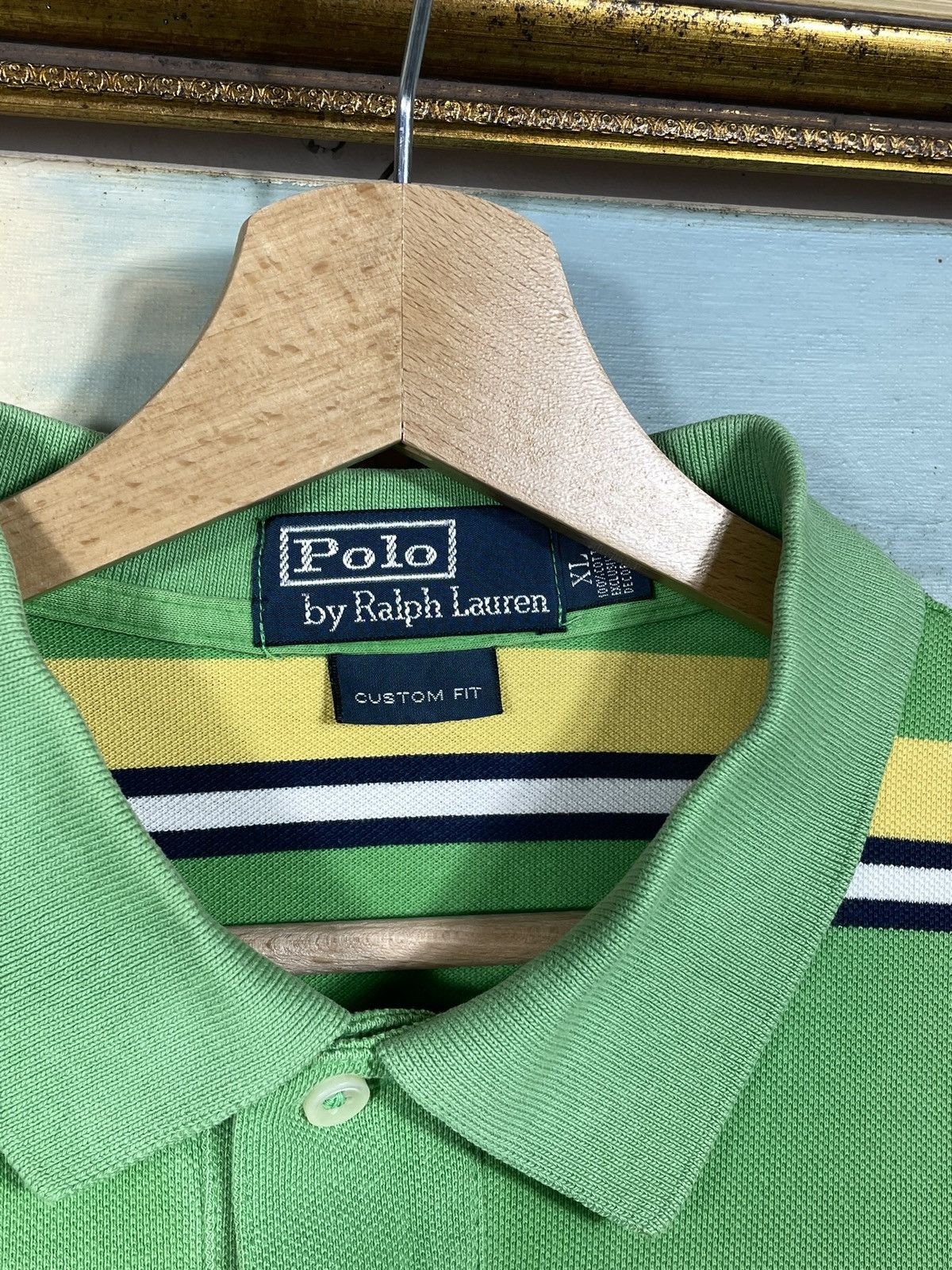 Polo Ralph Lauren Ralph Lauren Short Sleeve Polo T-shirt Tee Chief Keef Swag Size US XL / EU 56 / 4 - 6 Thumbnail