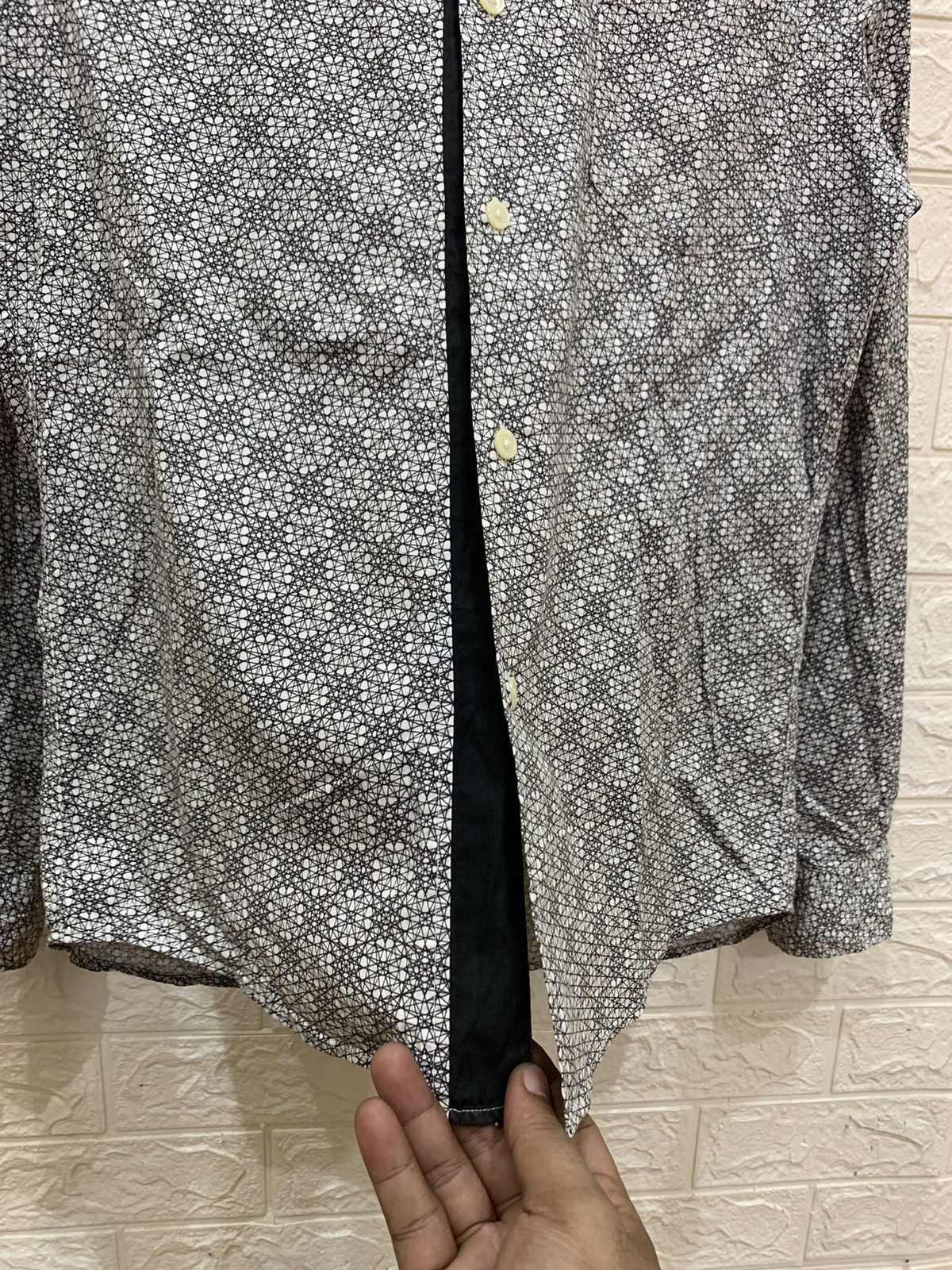 Tornado Mart × Vintage TORNADO MART GEOMETRIC BUTTON UP SHIRT Size US M / EU 48-50 / 2 - 5 Thumbnail