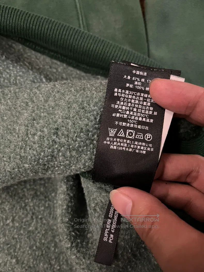 RRL Ralph Lauren RRL Ralph Lauren Kimura old style washed green hoodie Size US S / EU 44-46 / 1 - 5 Thumbnail