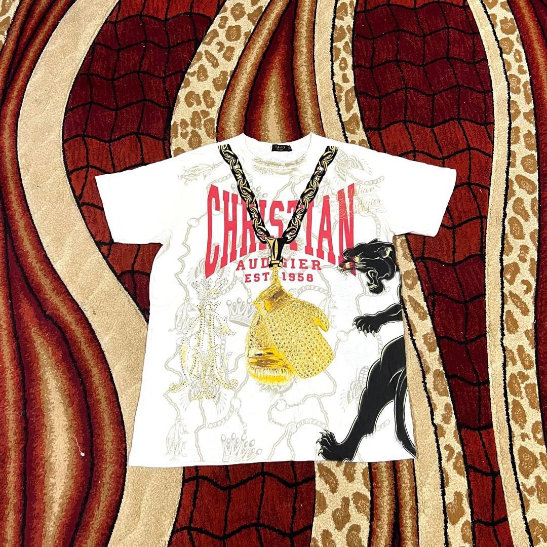 Christian Audigier Vintage Christian Audigier Limited Edition Rare T Shirt Size US XL / EU 56 / 4 - 1 Thumbnail