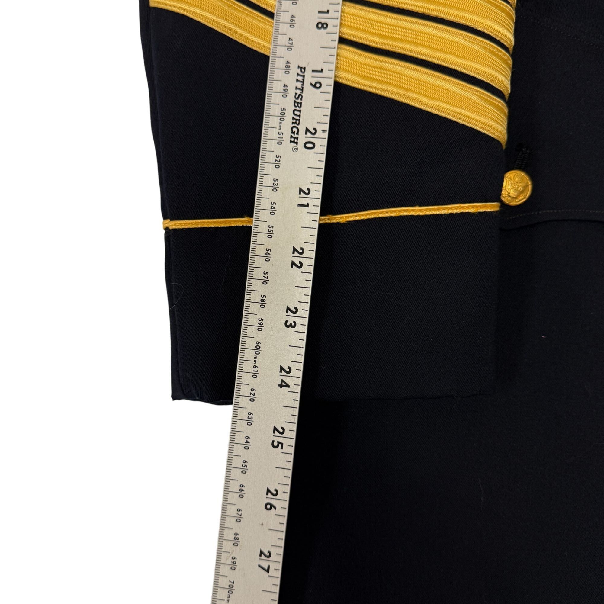 Other WWII OFFICERS Service CAPTAINS Military GABARDINE Jacket 40 Size 40R - 10 Thumbnail