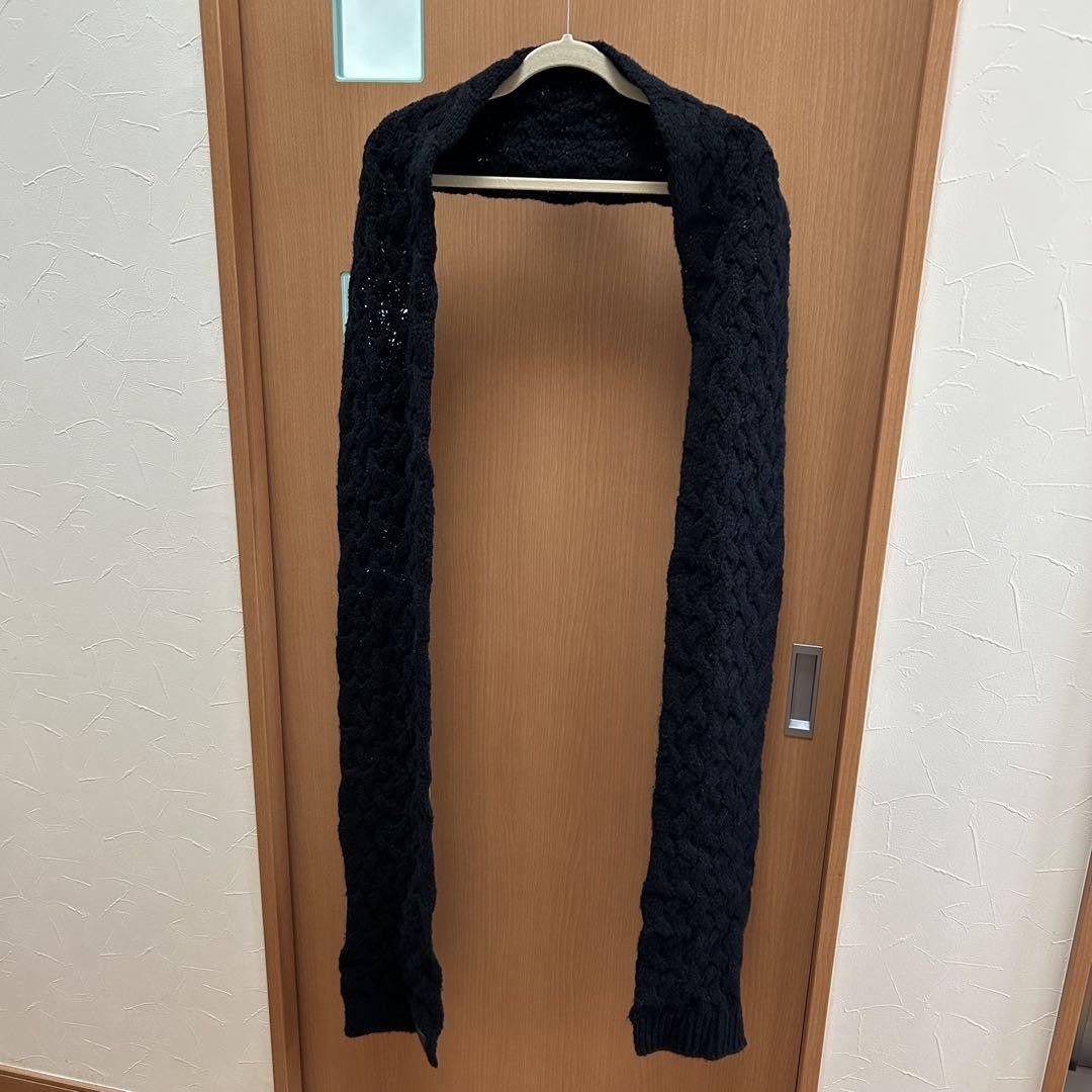 Yohji Yamamoto Yohji Yamamoto pour homme knit muffler Size ONE SIZE - 2 Thumbnail