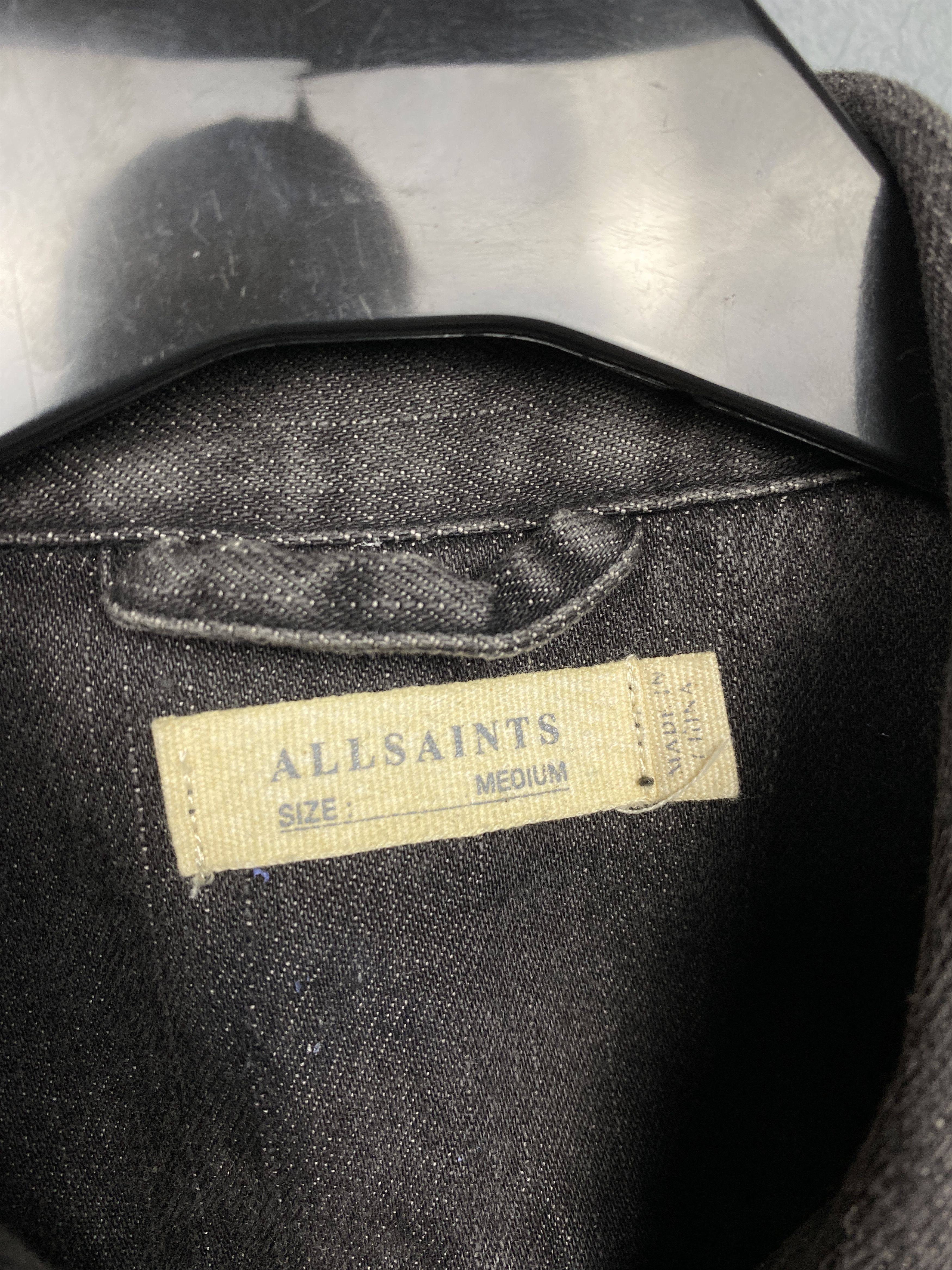Allsaints Mens Struan Denim Jacket