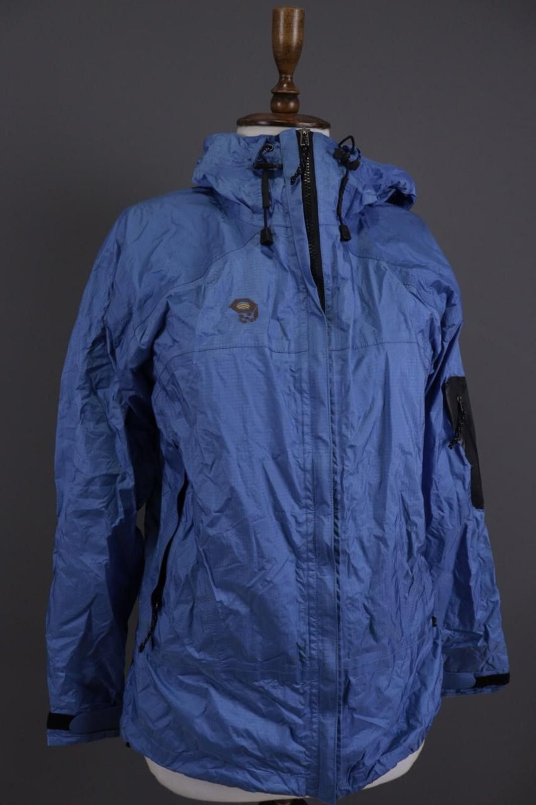 Mountain Hardwear Mountain Hardwear Blue Full Zip Nylon Hooded Jacket Size 10 Size L / US 10 / IT 46 - 5 Thumbnail