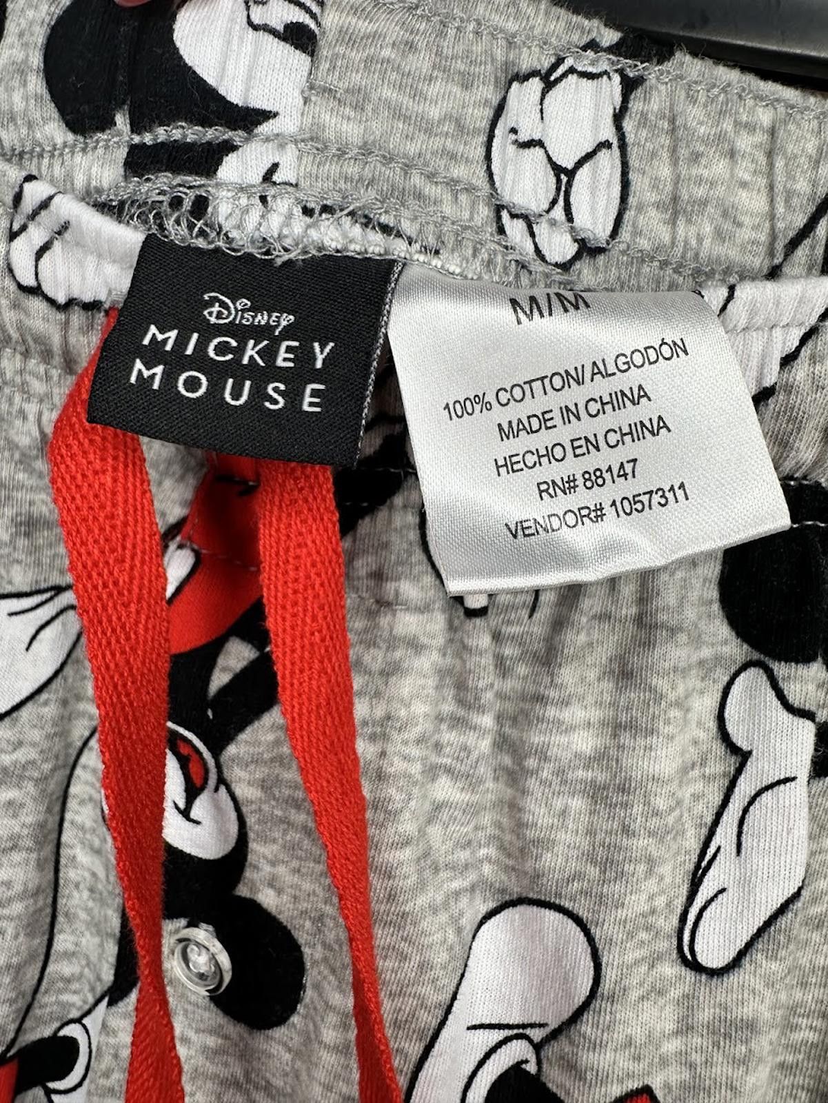 Disney Disney Mickey Mouse Men's Loungewear Pants - Sz. M Size ONE SIZE - 3 Thumbnail
