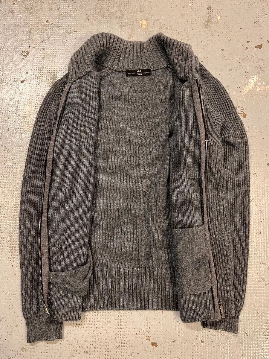 Daniele Alessandrini Daniele Alessandrini Grey Officer Buttoned Cardigan Sweater Size US M / EU 48-50 / 2 - 8 Thumbnail