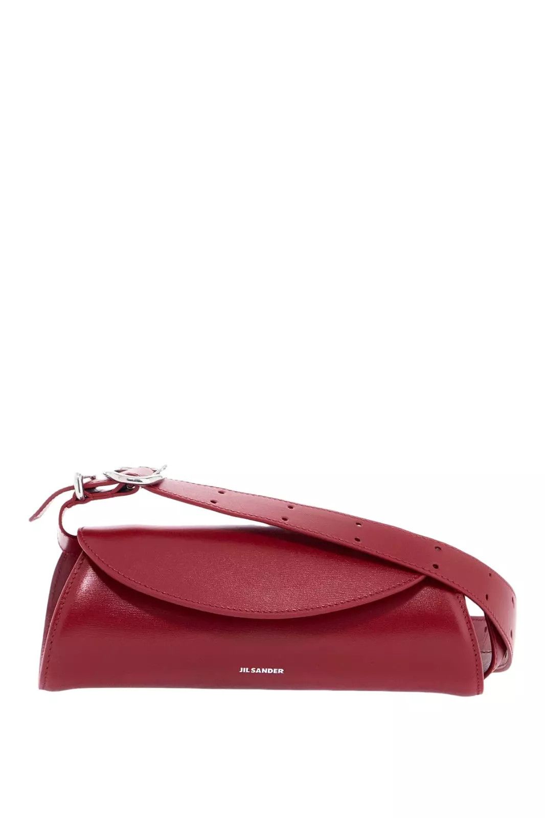 Jil Sander JIL SANDER Cannolo Mini Cedar Red Leather Bag New Auth Size ONE SIZE - 1 Thumbnail