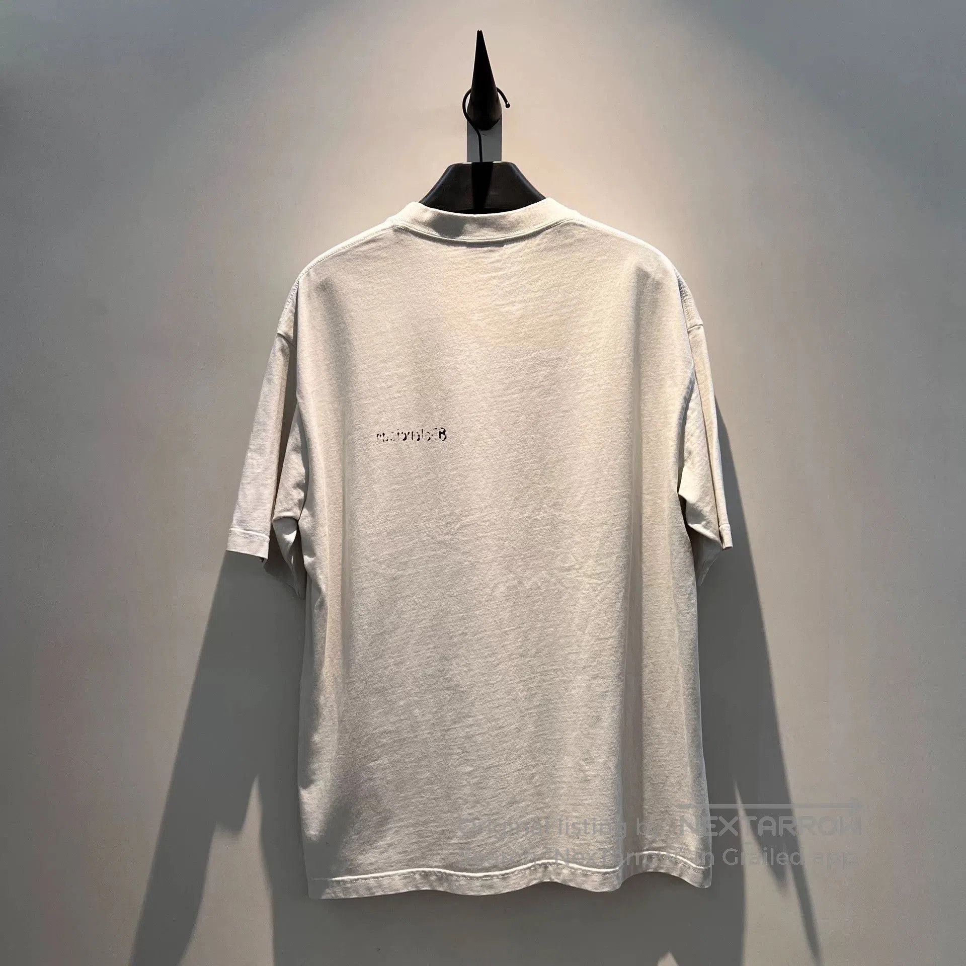 DEFEND PARIS balenciaga white logo short sleeve t. Size US XS / EU 42 / 0 - 3 Thumbnail
