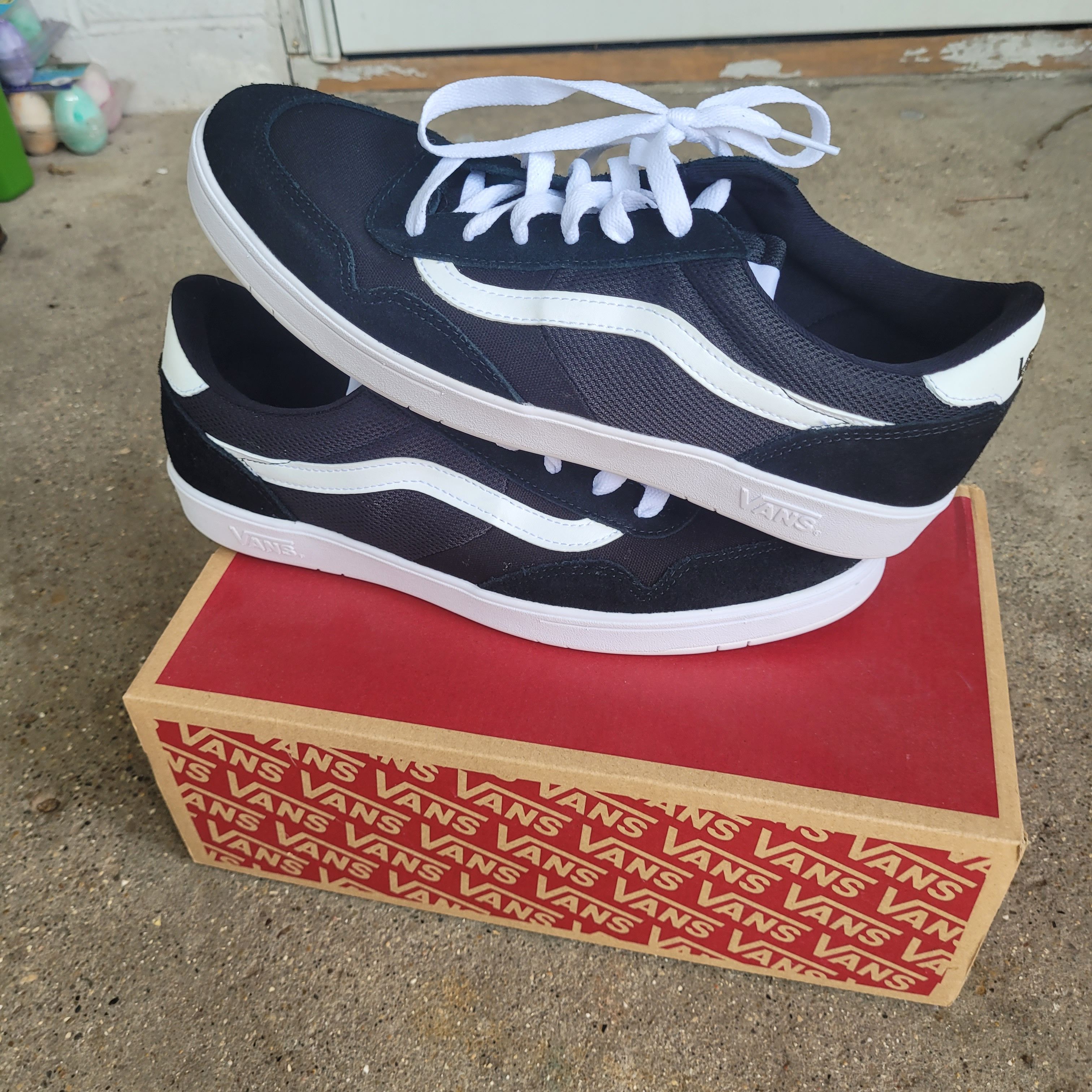 Vans Cruze Too CC Vans Low Top Sneakers (Staple) Black/White Size US 12 / EU 45 - 5 Thumbnail