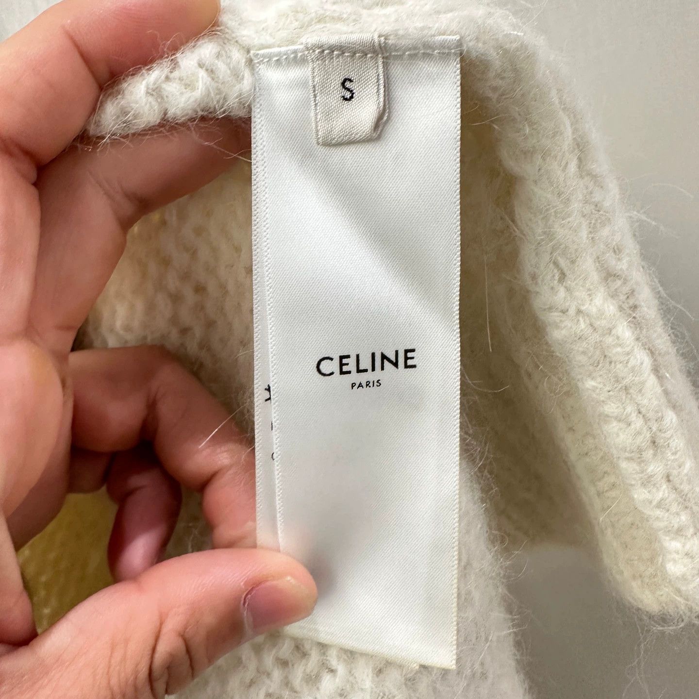 Celine Celine mar411 Alpaca Wool Open Knit LS Sweater S Size S / US 4 / IT 40 - 4 Thumbnail
