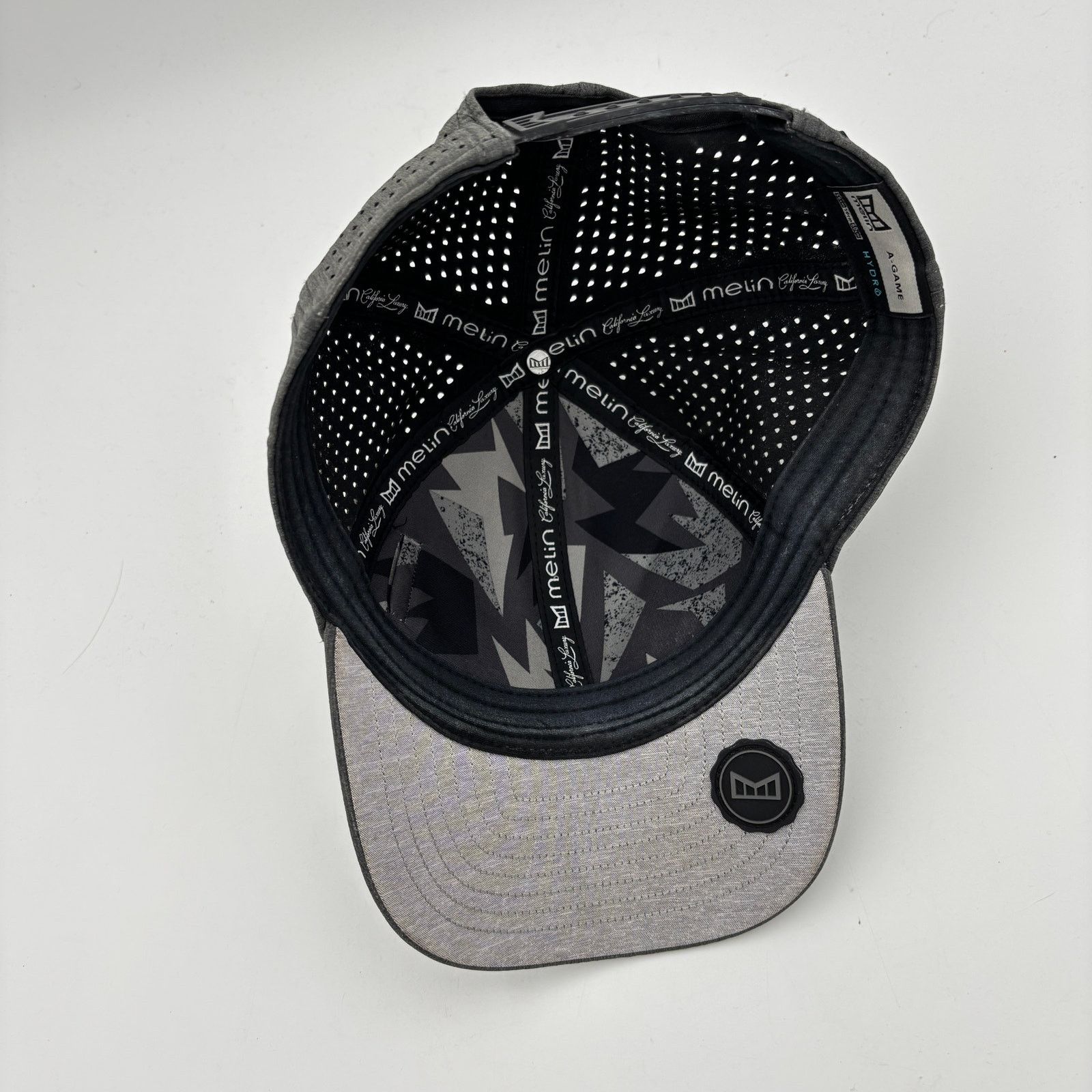melin Melin A-Game Hydro Performance Snapback Hat Men's 58 Size ONE SIZE - 8 Thumbnail