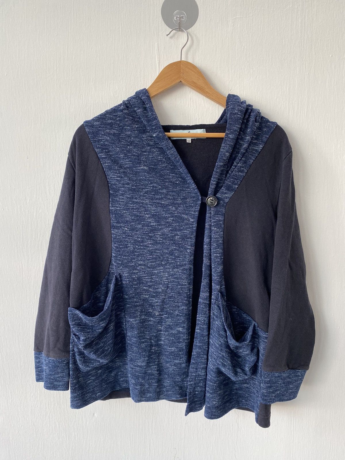 Japanese Brand Japanese Brand Hooded Cardigan Size M / US 6-8 / IT 42-44 - 1 Thumbnail
