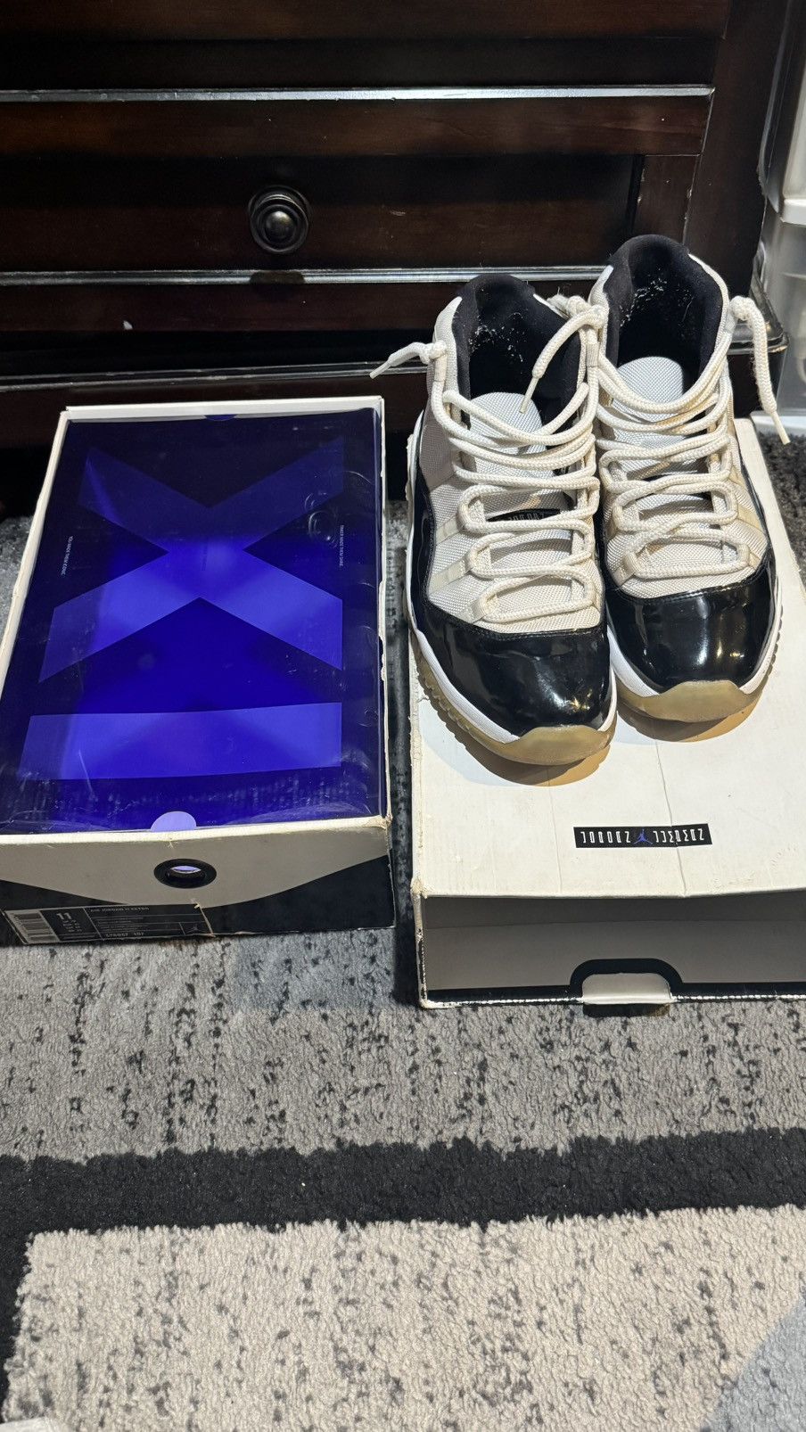 Nike Air Jordan 11 Concord Size US 11 / EU 44 - 8 Thumbnail