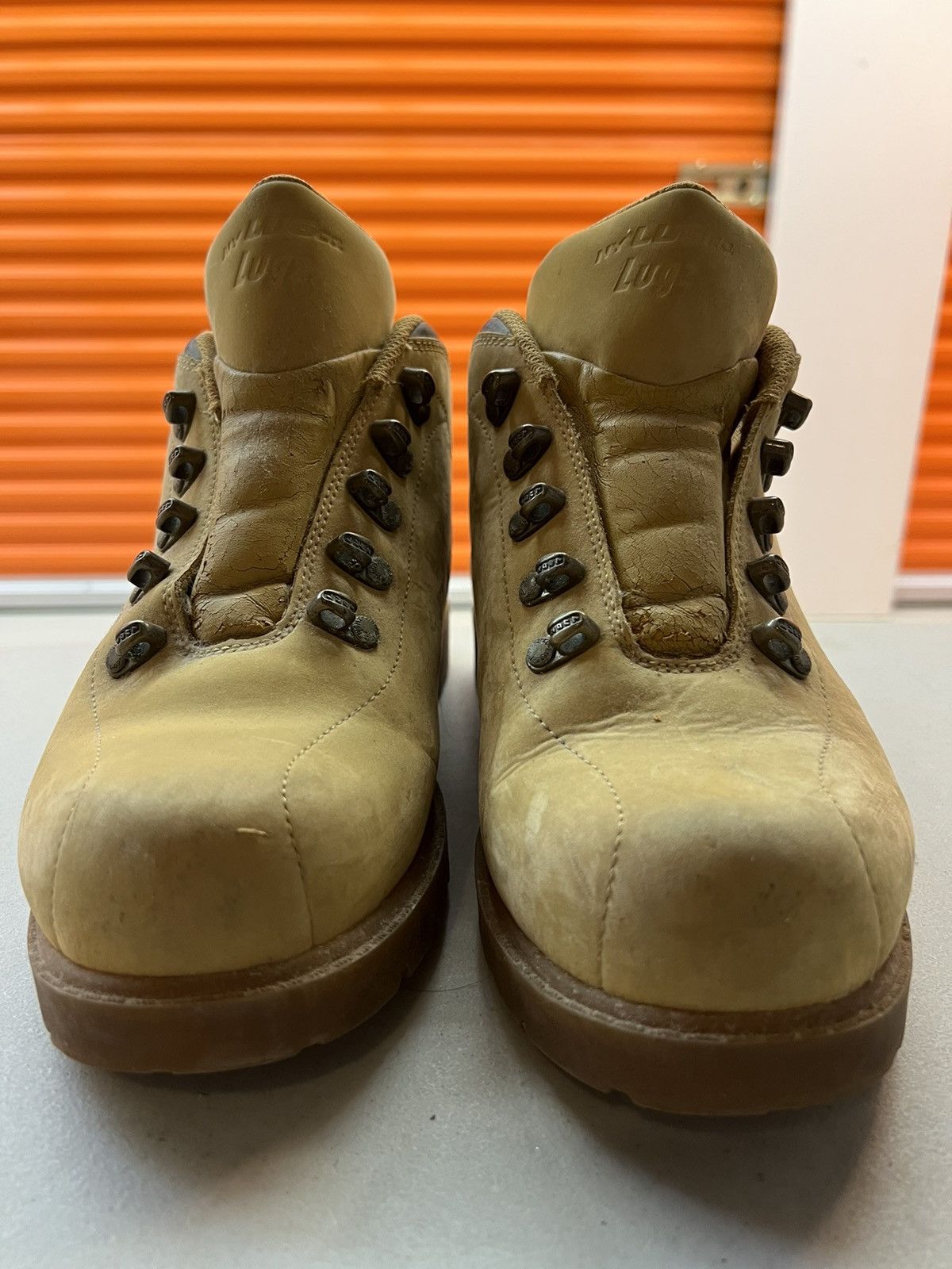 Lugz × Vintage ***FINAL DROP***RARE 00s LUGZ DOUBLE SOLE WHEAT BOOT 8.5 Size US 8.5 / EU 41-42 - 3 Thumbnail