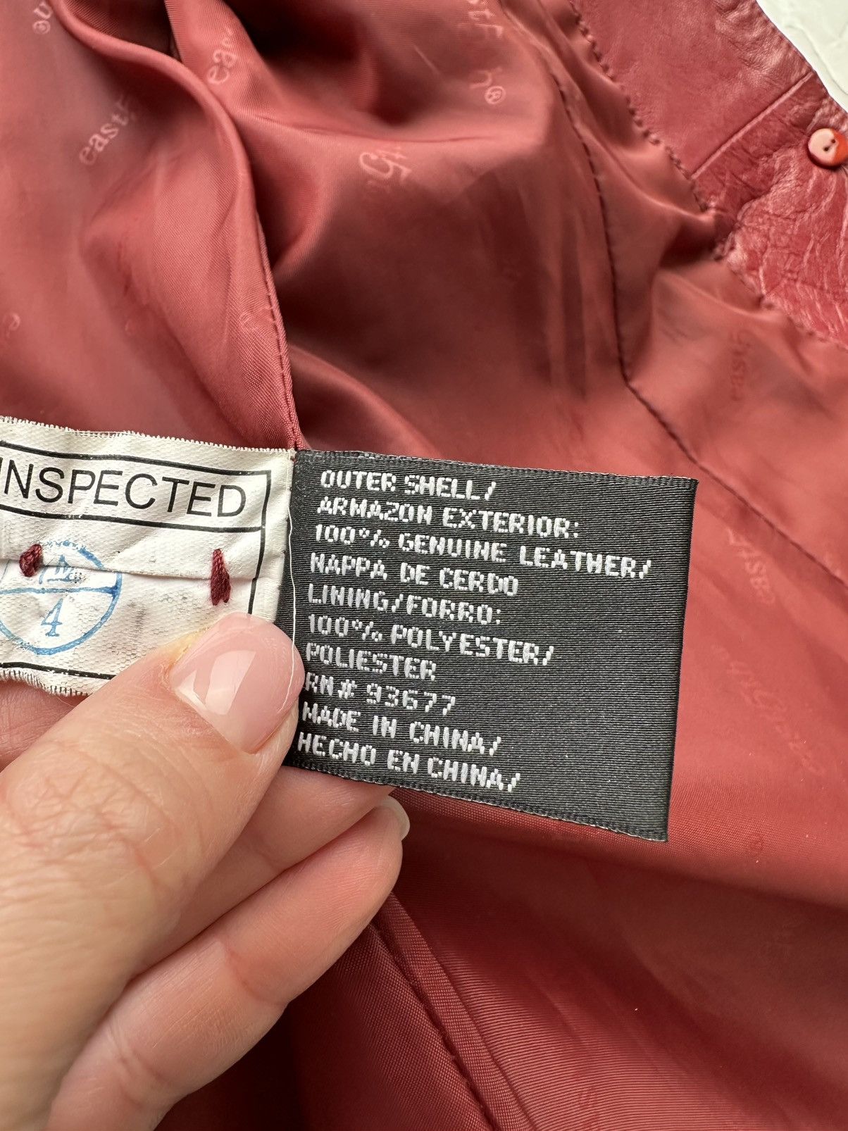 Japanese Brand Vintage Leather Jacket Size S / US 4 / IT 40 - 7 Thumbnail