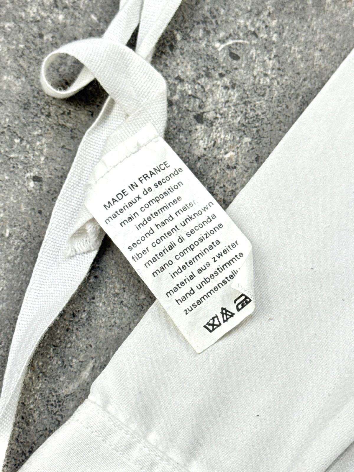 Maison Margiela Maison Martin Margiela SS95 Artisanal Military Shirt Top Size M / US 6-8 / IT 42-44 - 8 Thumbnail