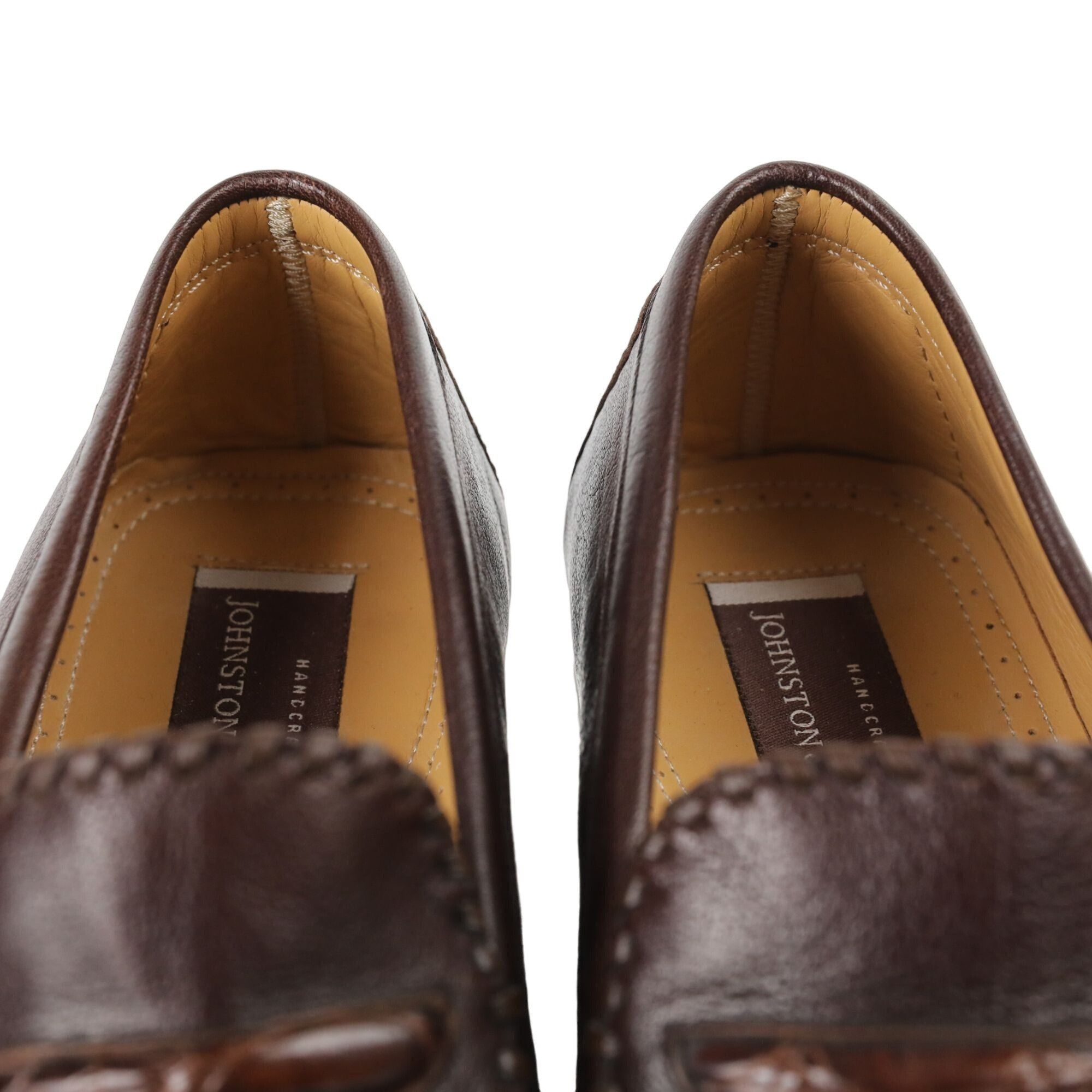 Johnston & Murphy Vintage Exotic Crocodile and Calf Johnston Murphy Mens Brown Size US 8 / EU 41 - 9 Thumbnail