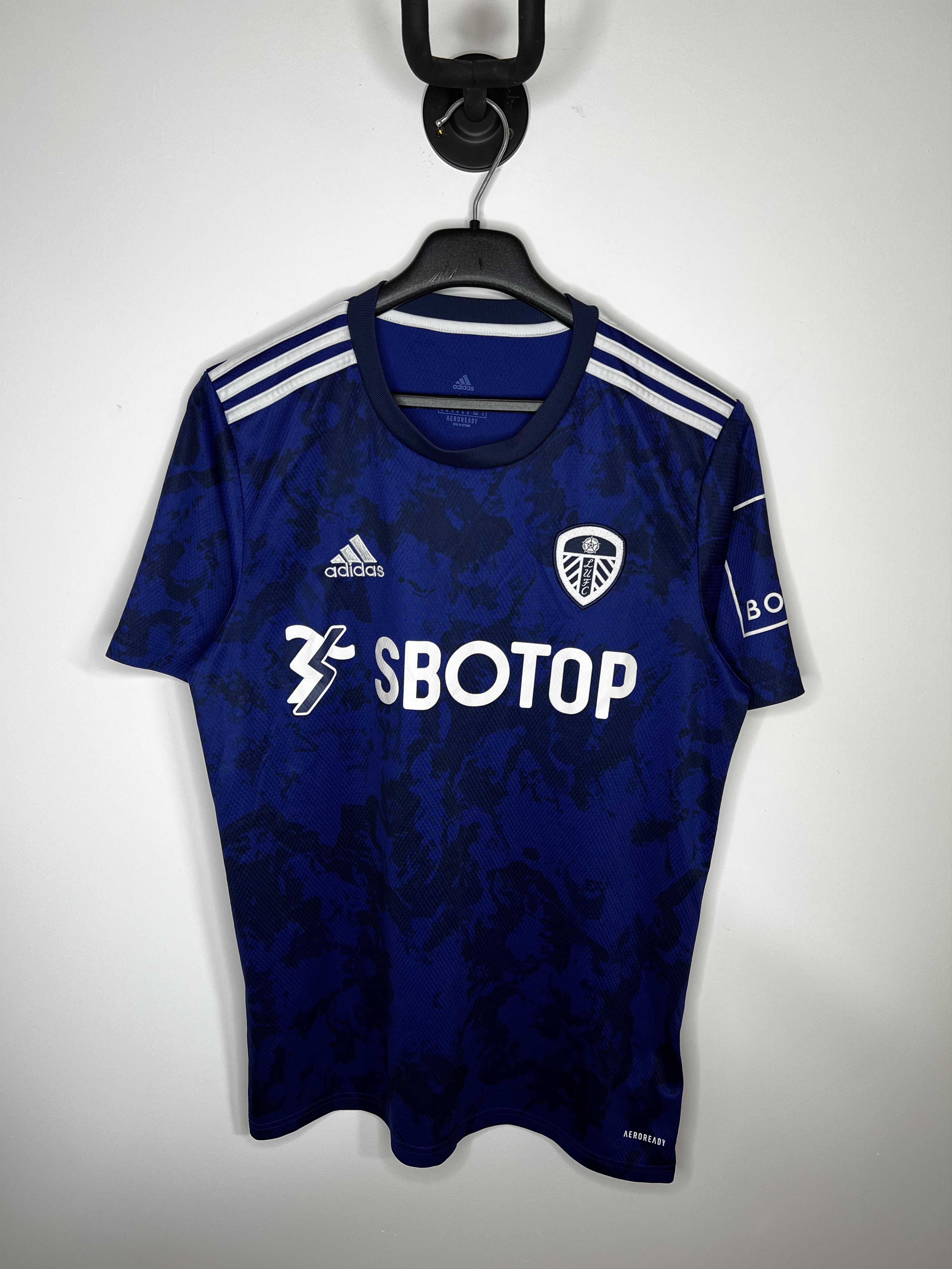 Adidas LEEDS UNITED 2021 2022 AWAY FOOTBALL SHIRT SOCCER JERSEY Size US M / EU 48-50 / 2 - 1 Thumbnail