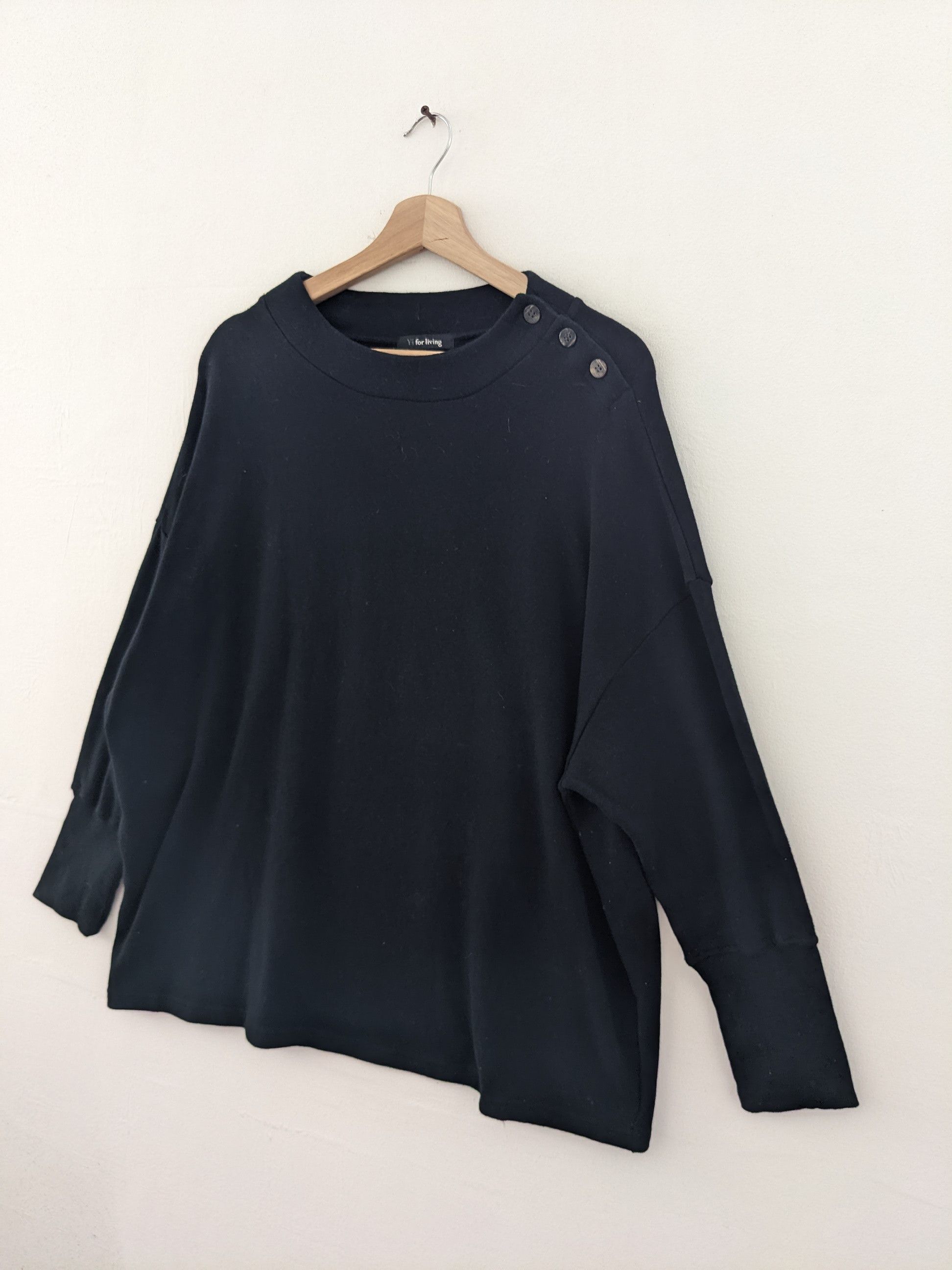Y's × Yohji Yamamoto ys For Living by Yohji Yamamoto Baggy Sweater Size US M / EU 48-50 / 2 - 2 Thumbnail